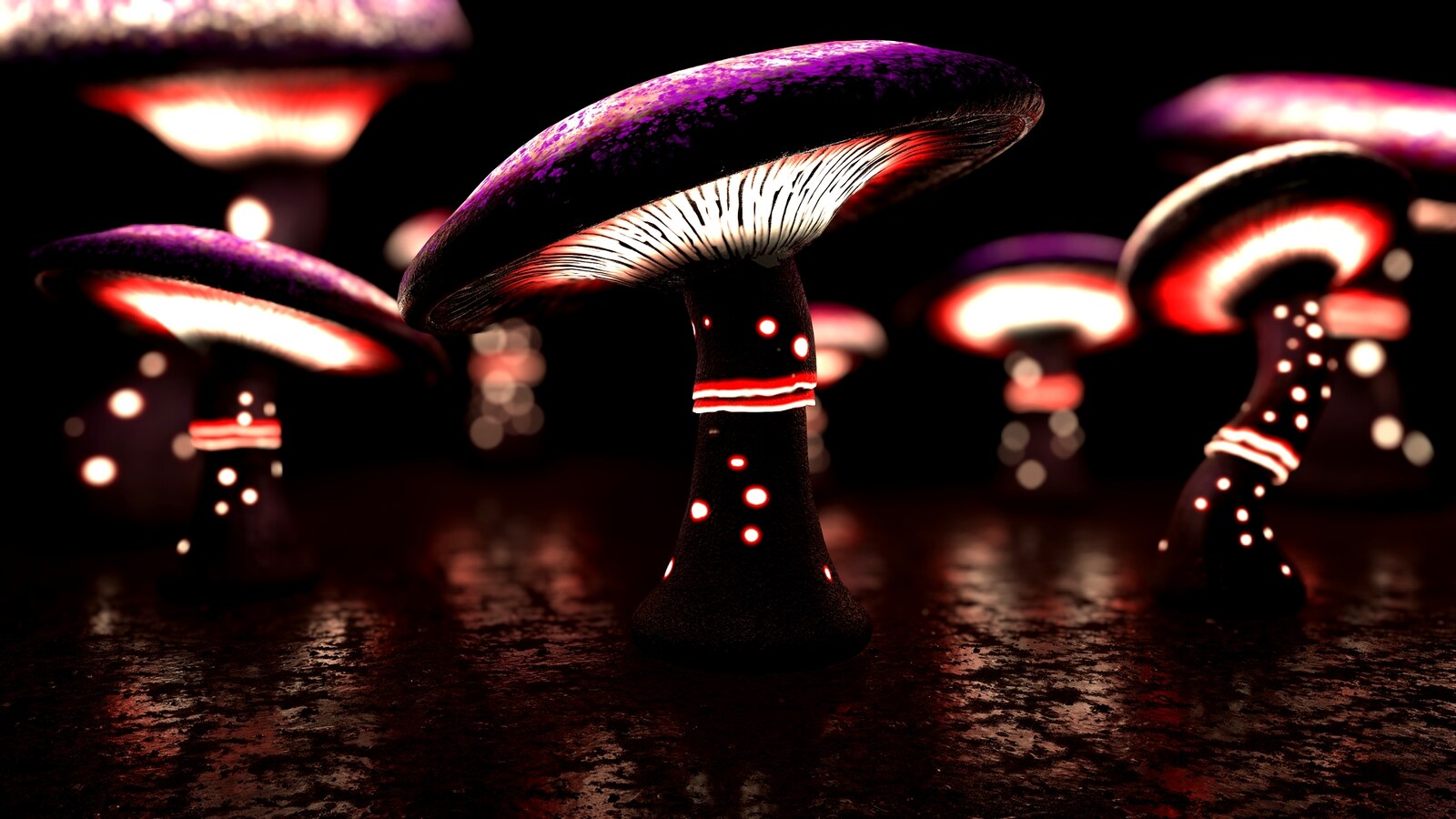 Fantasy Mushrooms Collection in Props UE Marketplace