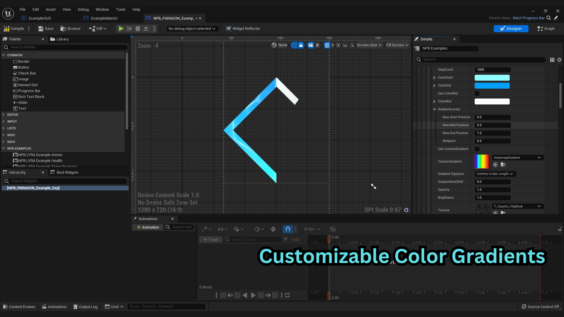 Neph's Advanced UI Progress Bars in Blueprints - UE Marketplace