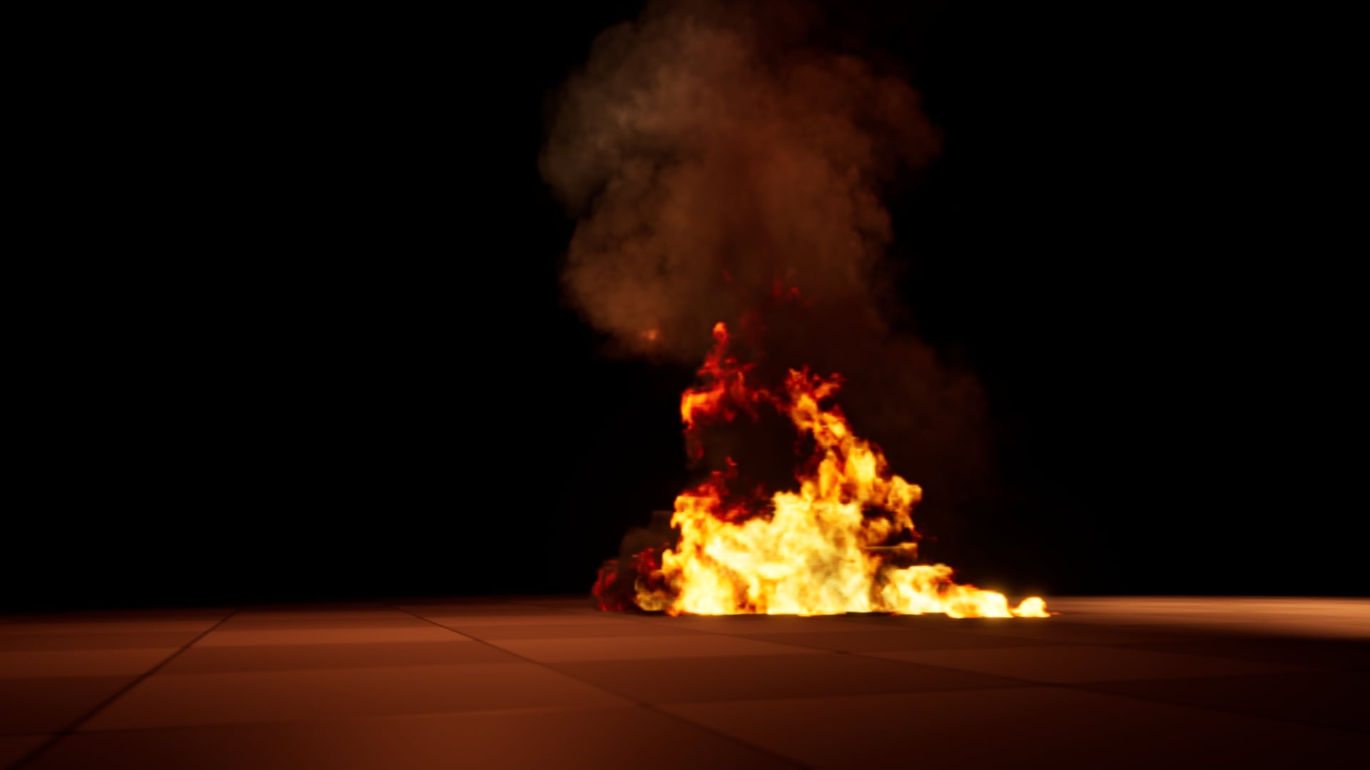 Fire VDB Pack Loop in Visual Effects UE Marketplace