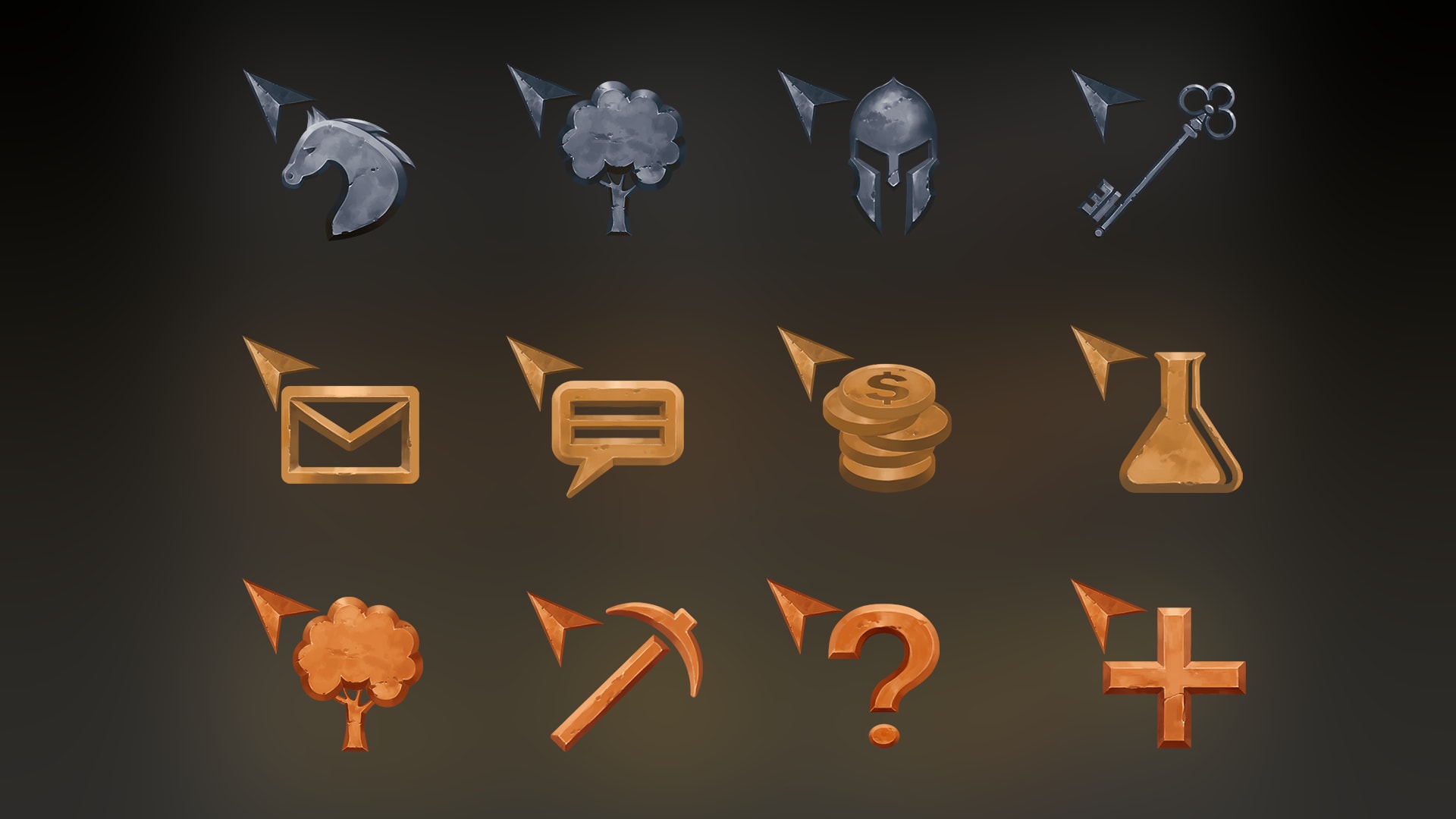 Old Style Fantasy Cursors in 2D Assets - UE Marketplace