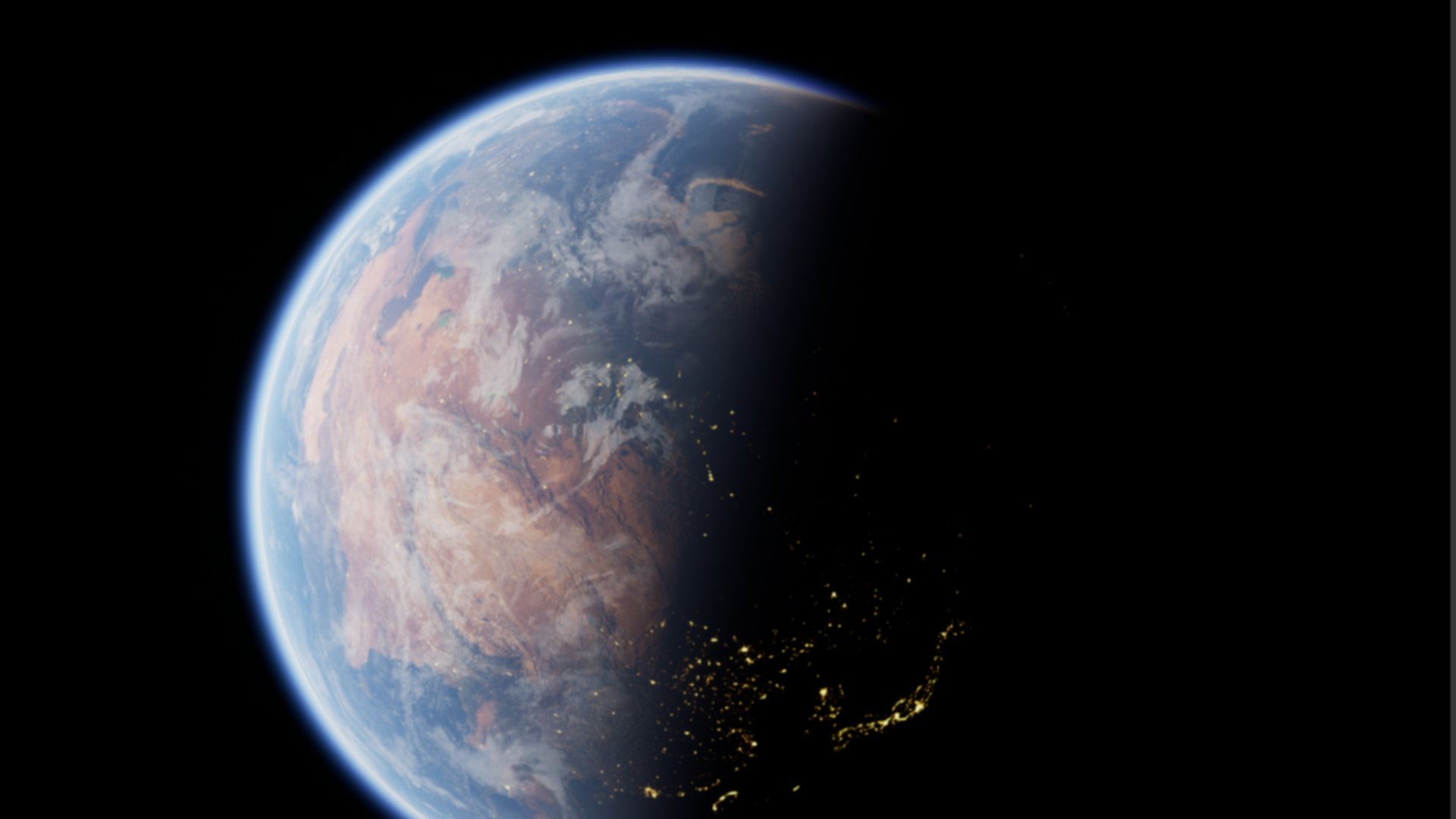 Realistic and Cinematic Earth And Mars pack