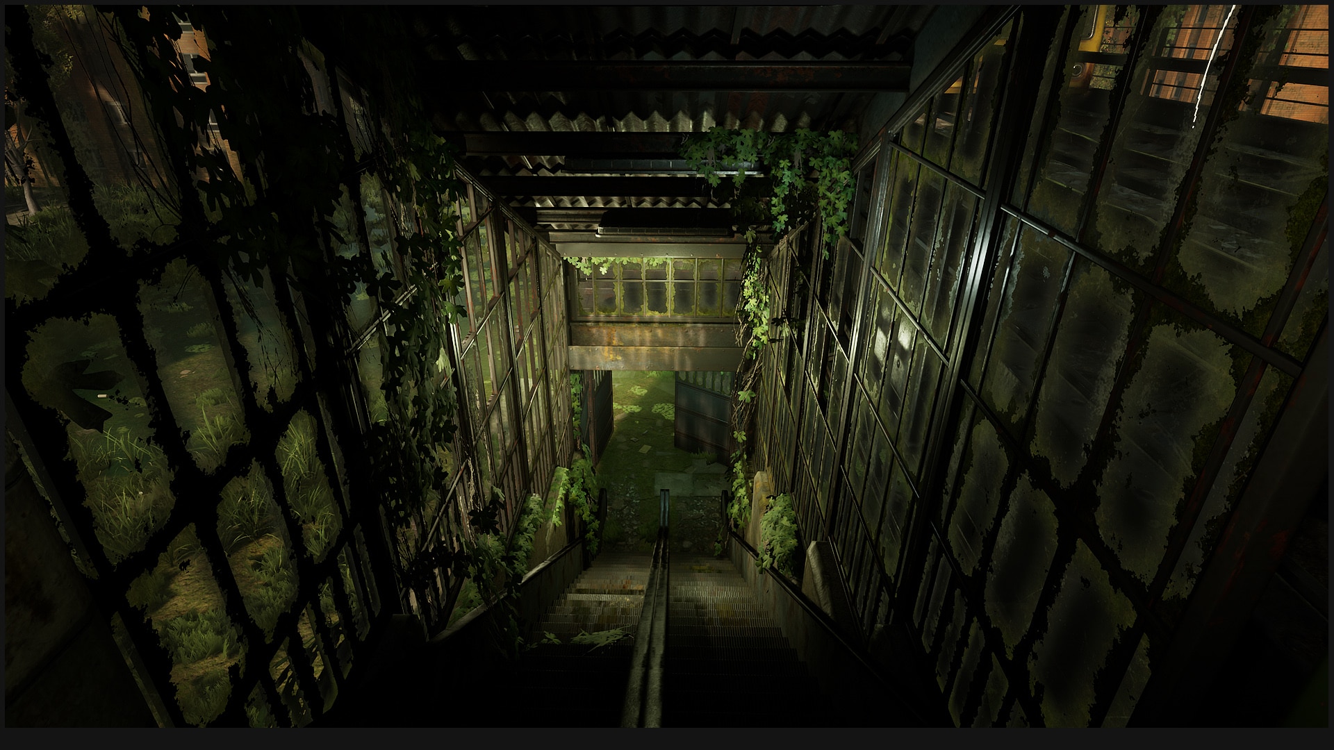Overgrown Metro Station in Environments - UE Marketplace