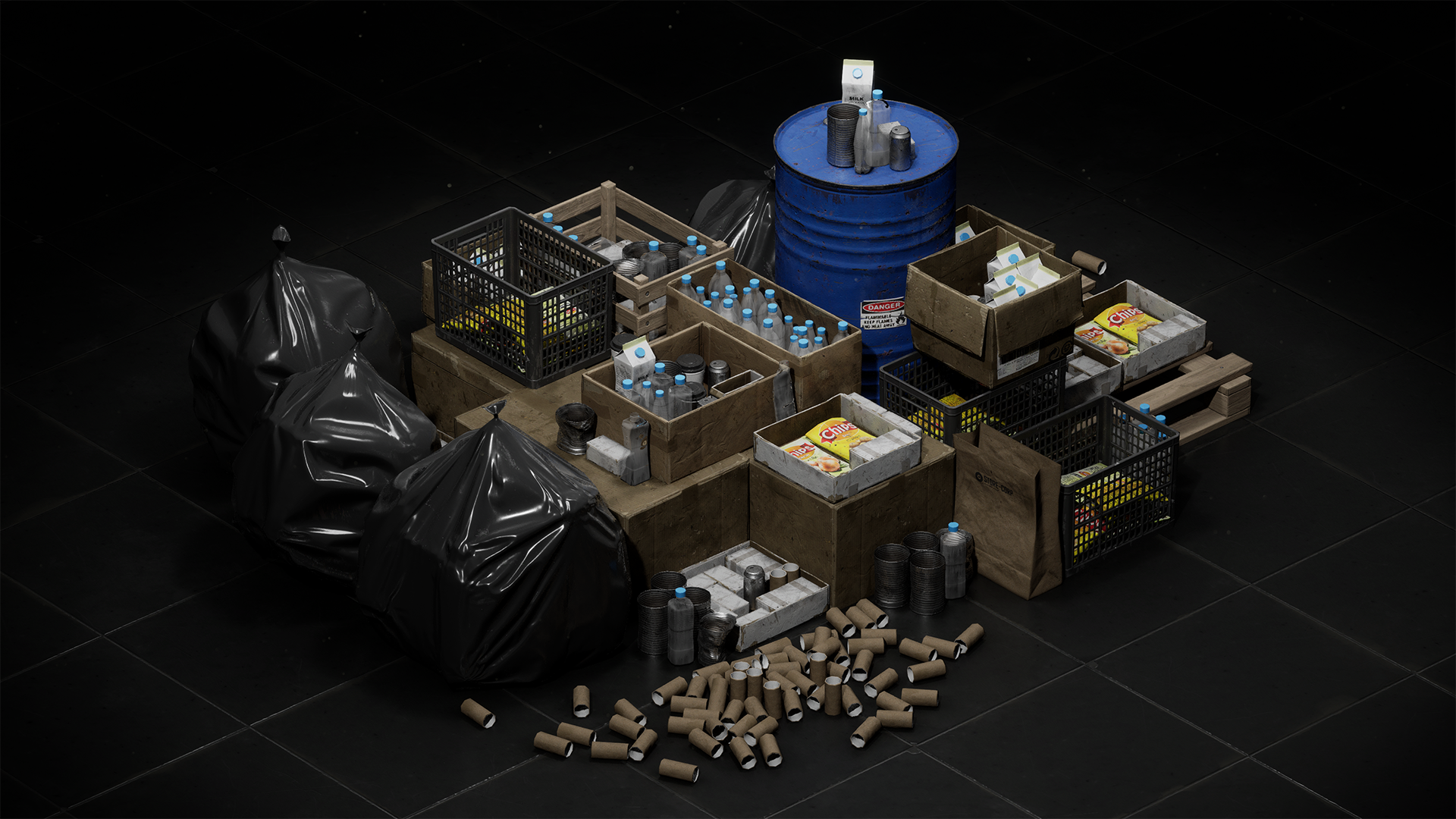 Garbage props pack