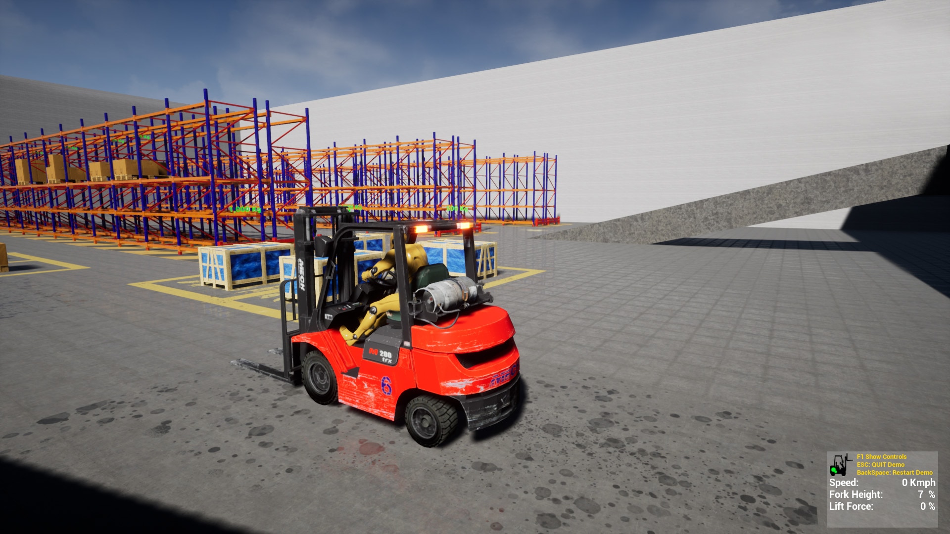 Driveable Forklift