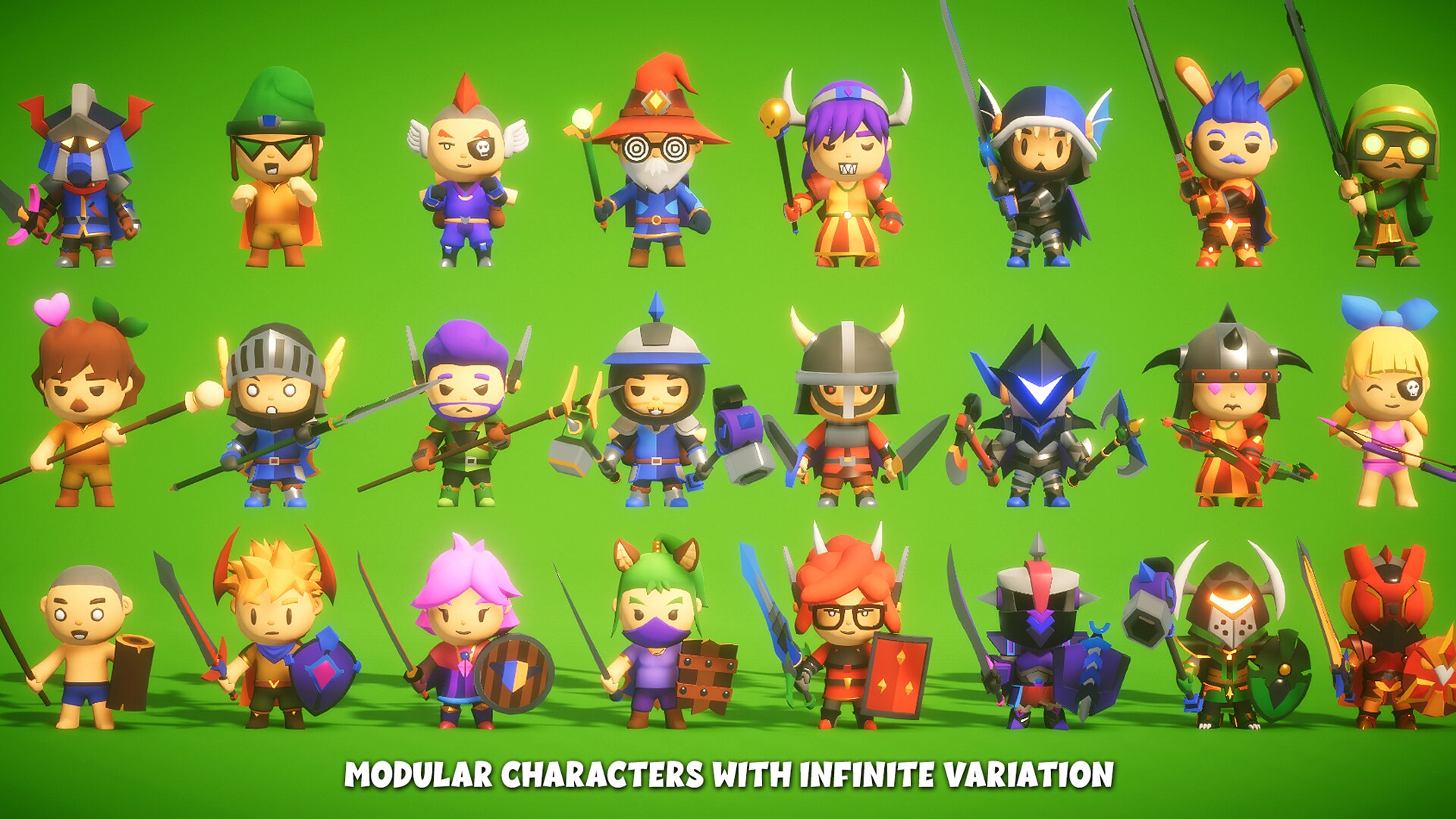 RPG Tiny Hero Wave PBR in Characters - UE Marketplace