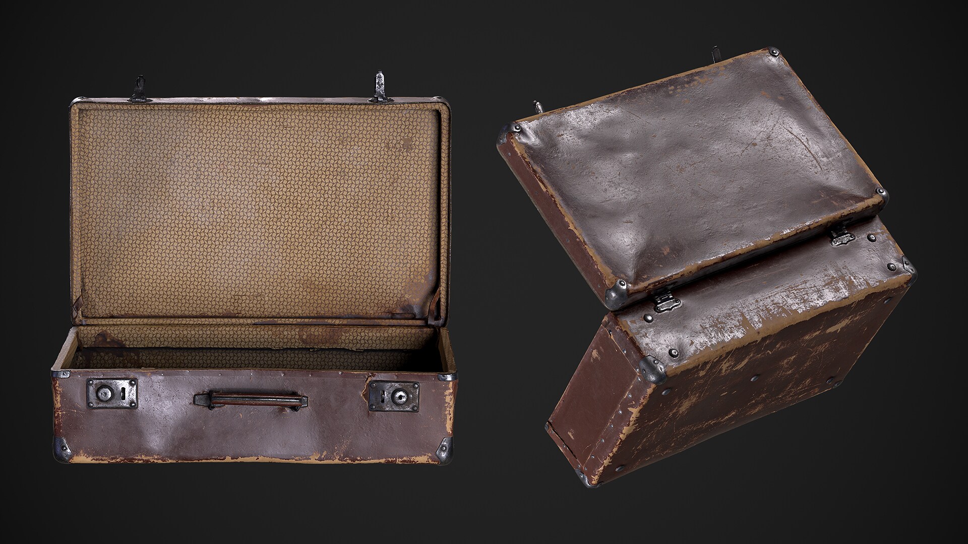 Suitcases Crates vol1 in Props UE Marketplace
