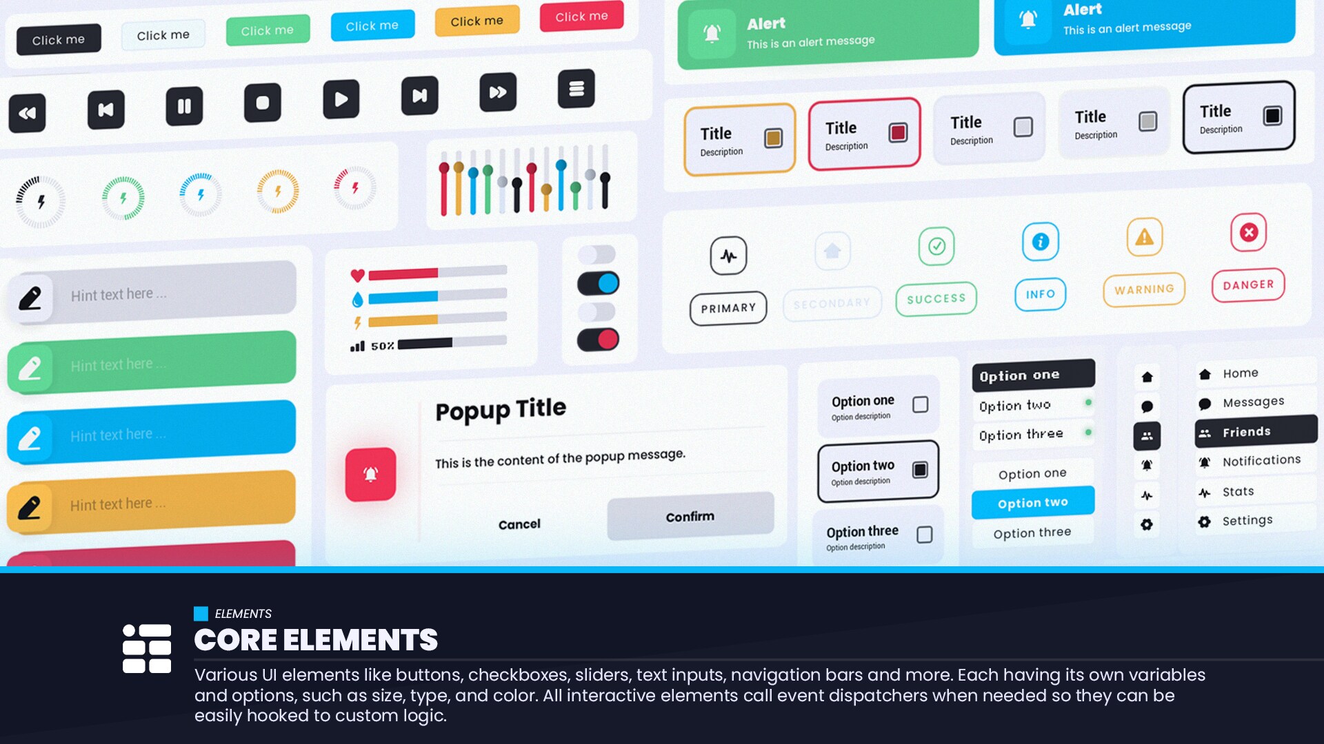 Hiraeth Elements in Blueprints - UE Marketplace