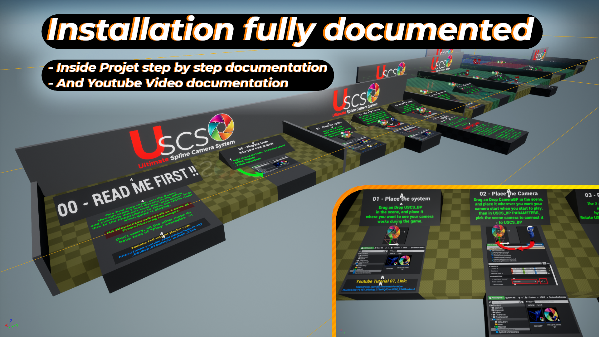LEAKED GAME ASSETS - Ultimate Spline Camera System