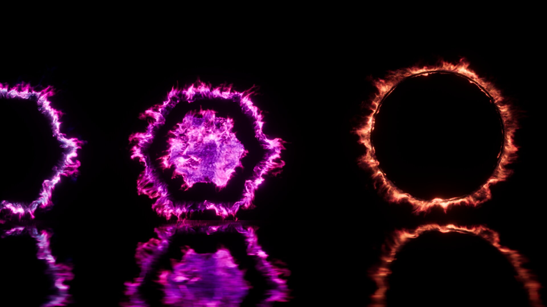 在特效创建的Power Portal 2D Visual Effects Pack 2 虚幻引擎商城