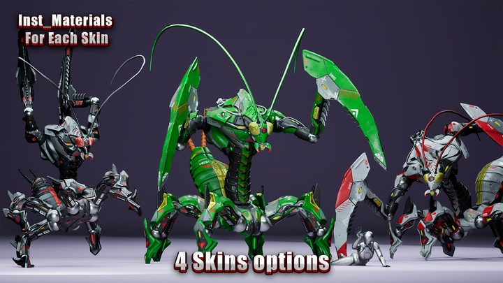 Sci-Fi Insect Mantis