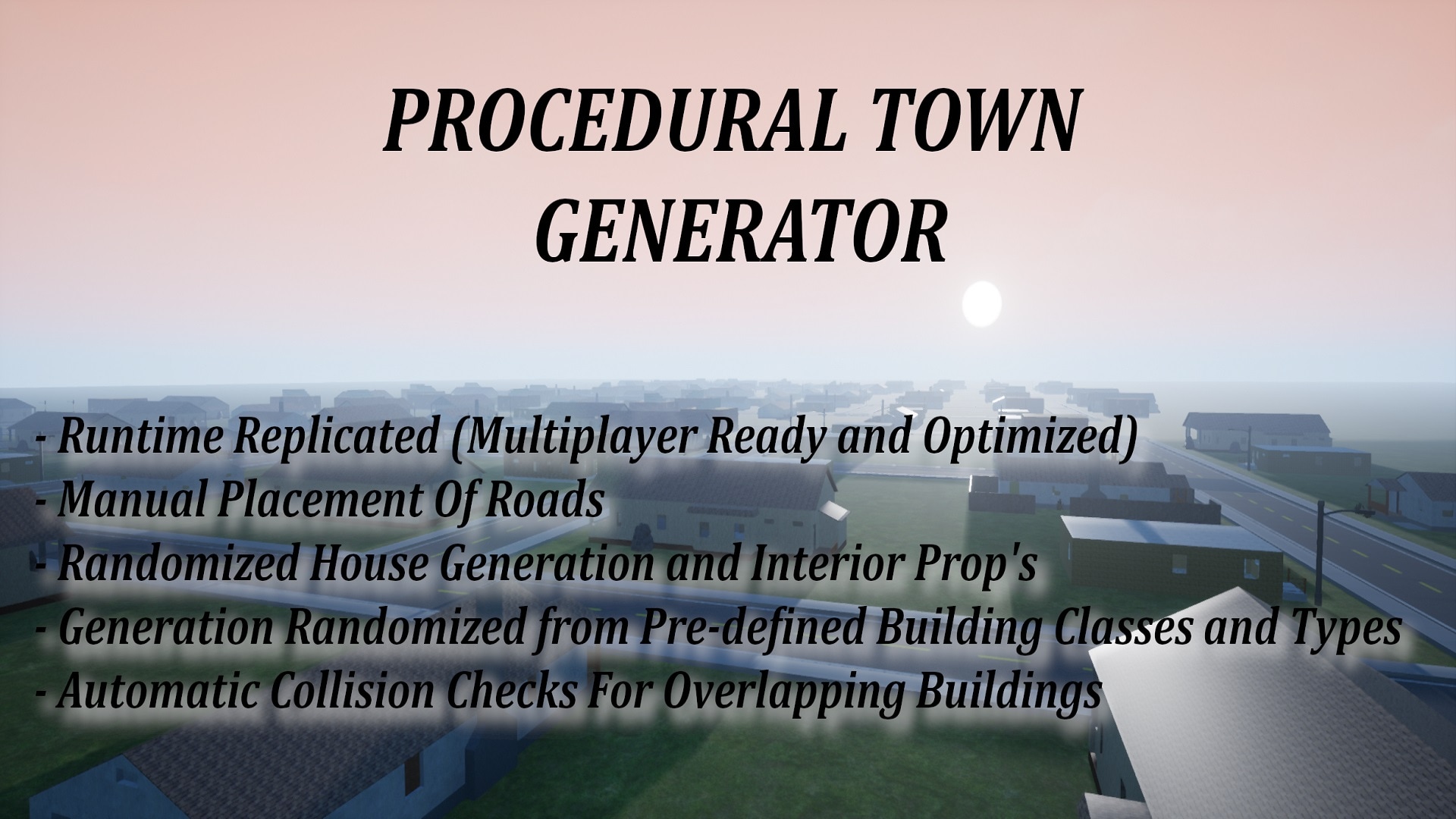 Procedural Town Generator