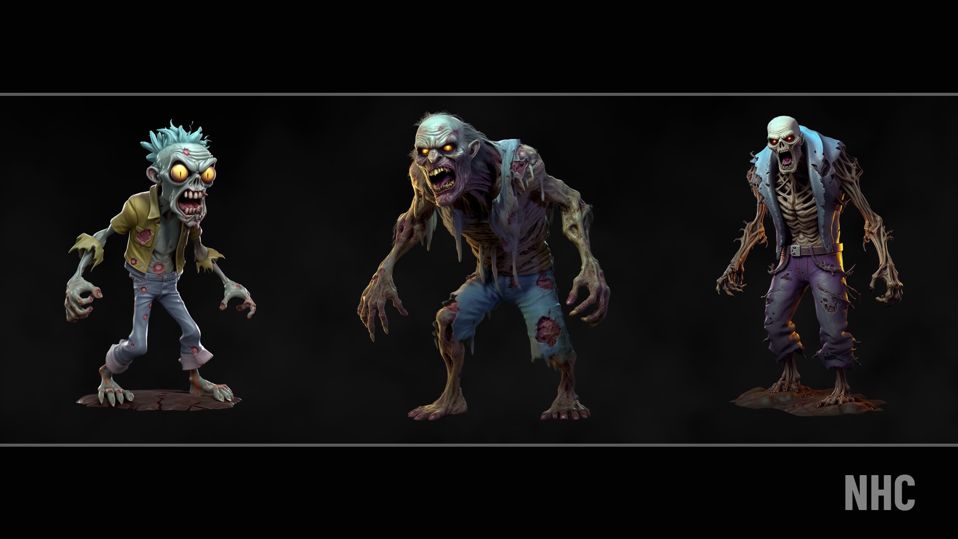 NHC – Stylized Zombie Pack 2