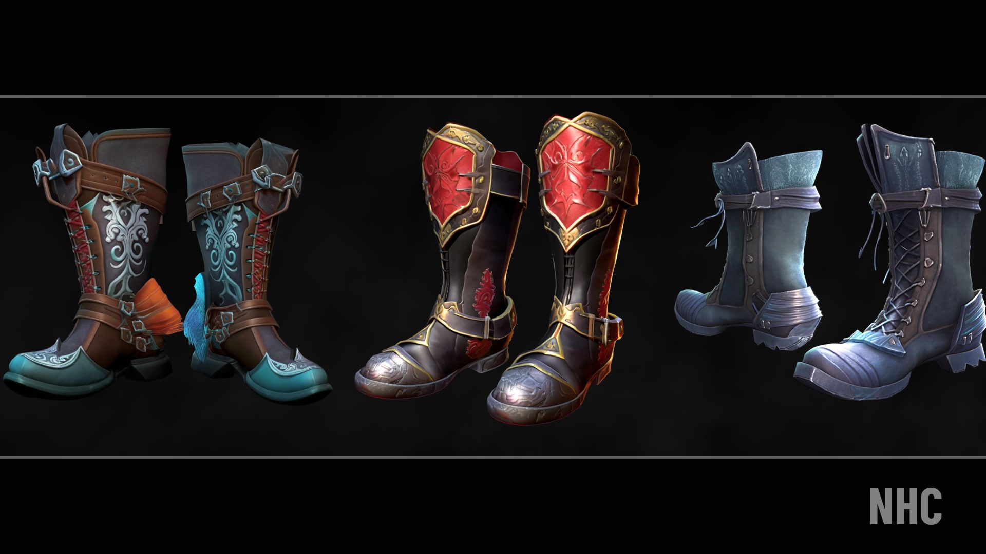 NHC – Fantasy Medieval Boot Pictures Pack 1