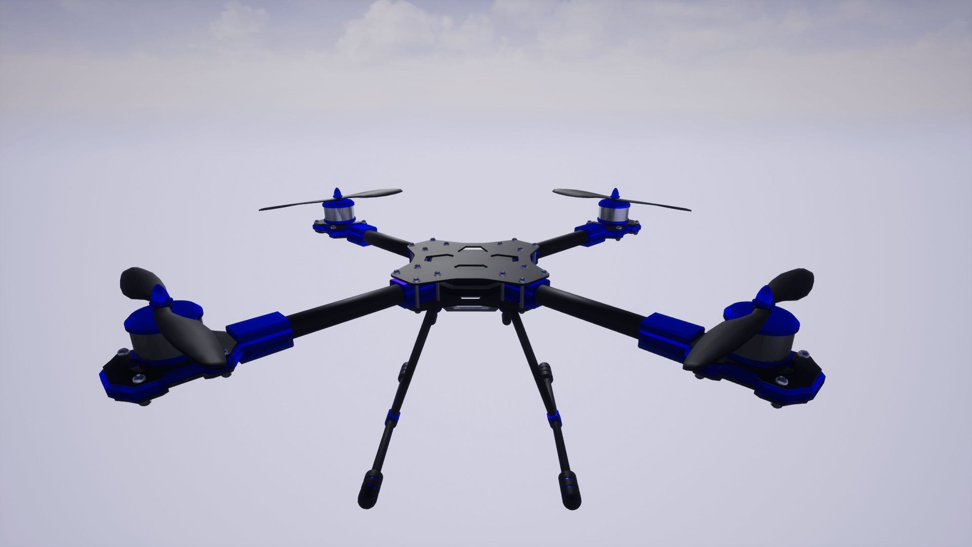 Quadcopter Control System in Blueprints UE Marketplace