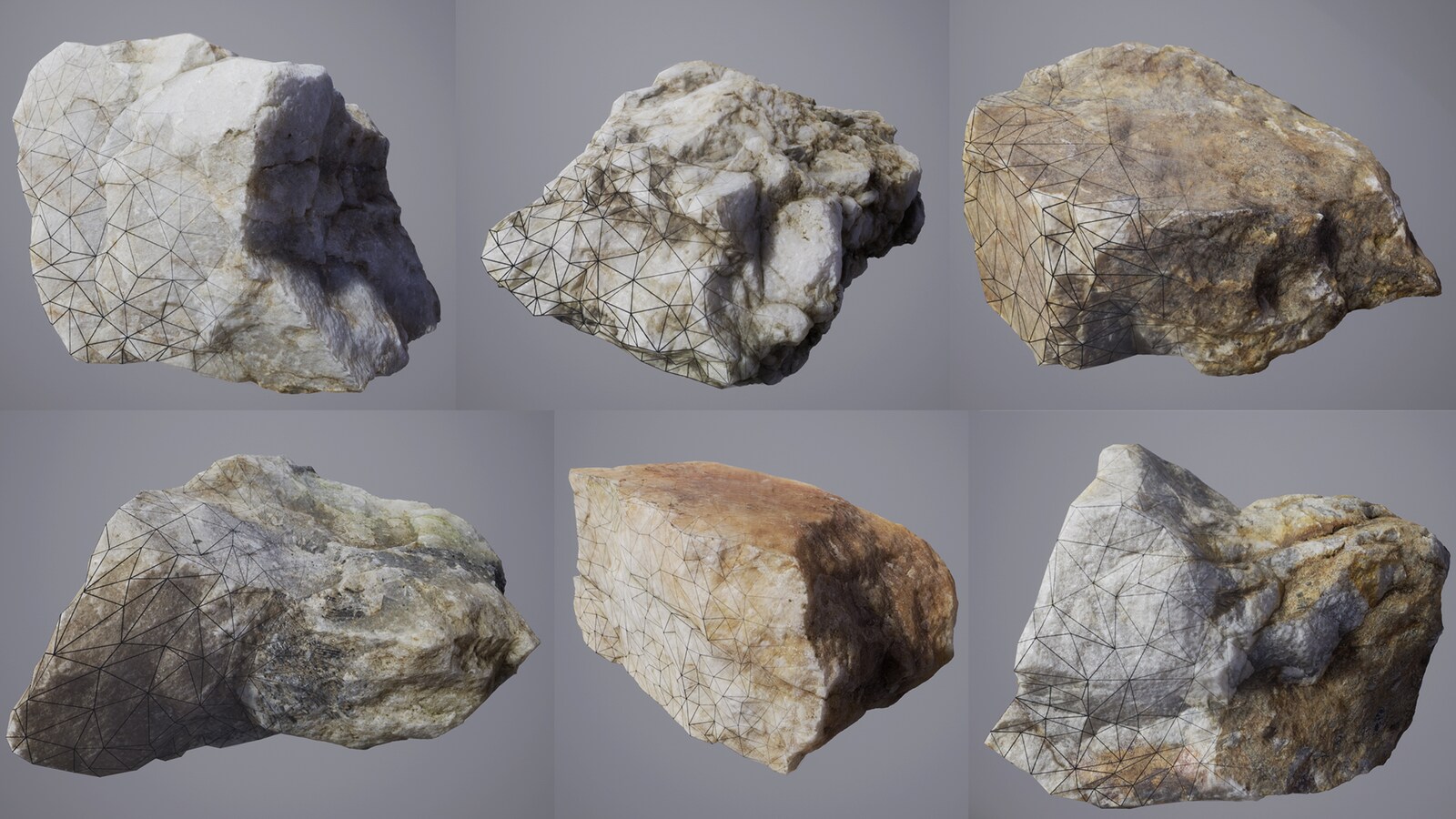 Raw Quartz Rock Pack In Props Ue Marketplace