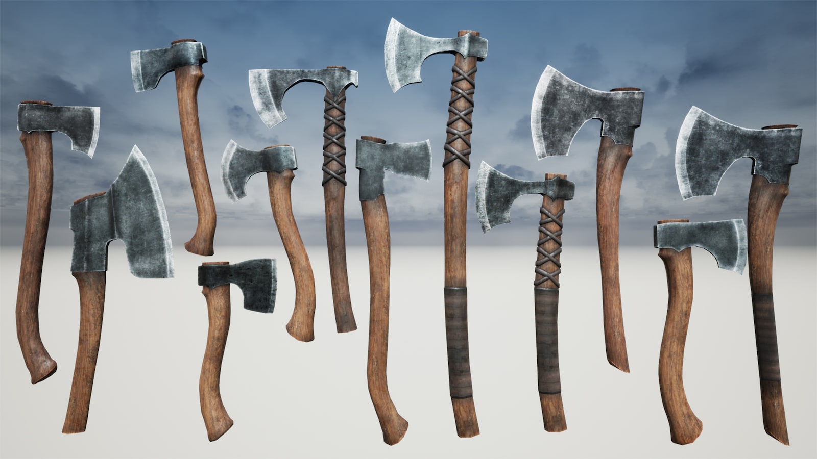 Viking Axes in Weapons UE Marketplace