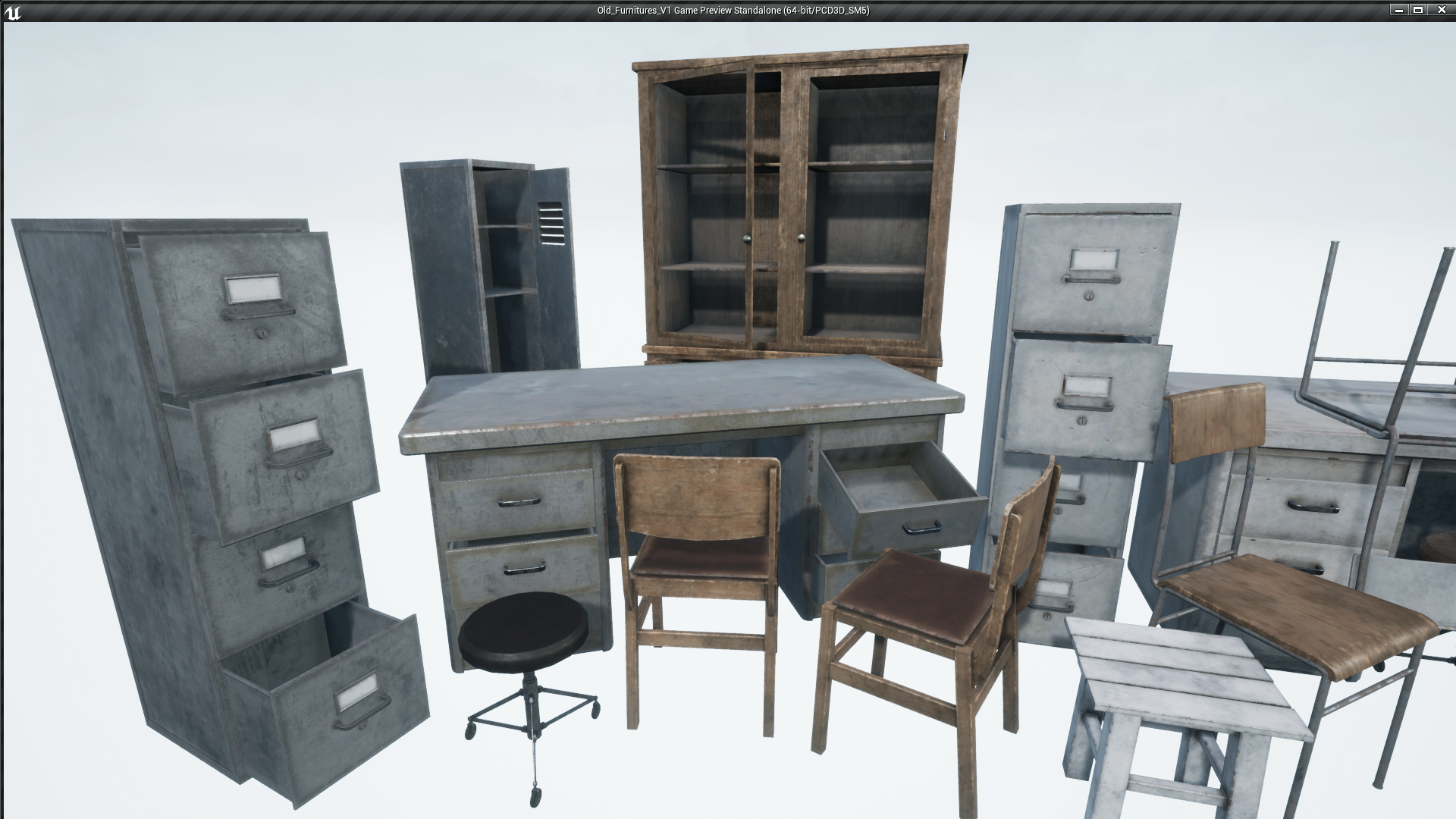 Old Furniture Vol 1 By J Buch In Props Ue4 Marketplace Old Furniture Vol 1