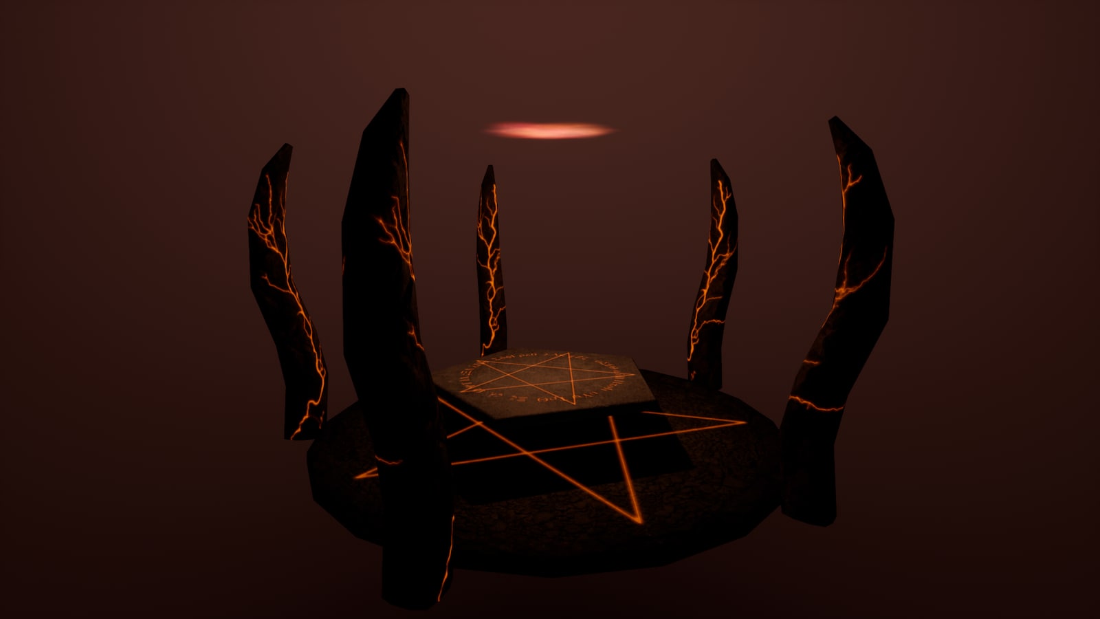 Demonic Altar in Props UE Marketplace