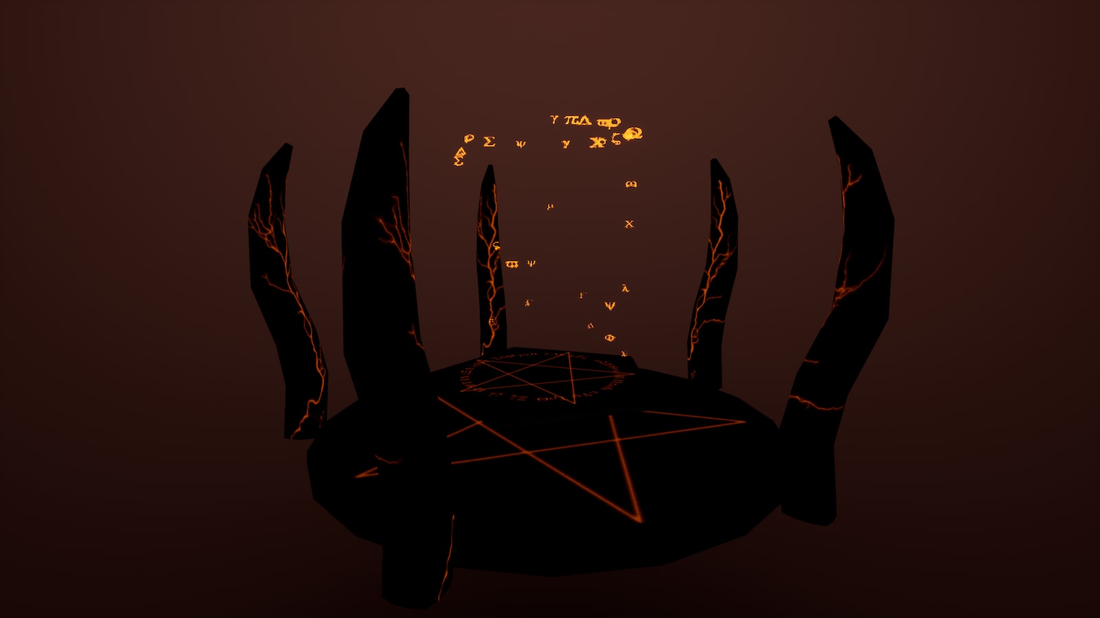 Demonic Altar in Props UE Marketplace