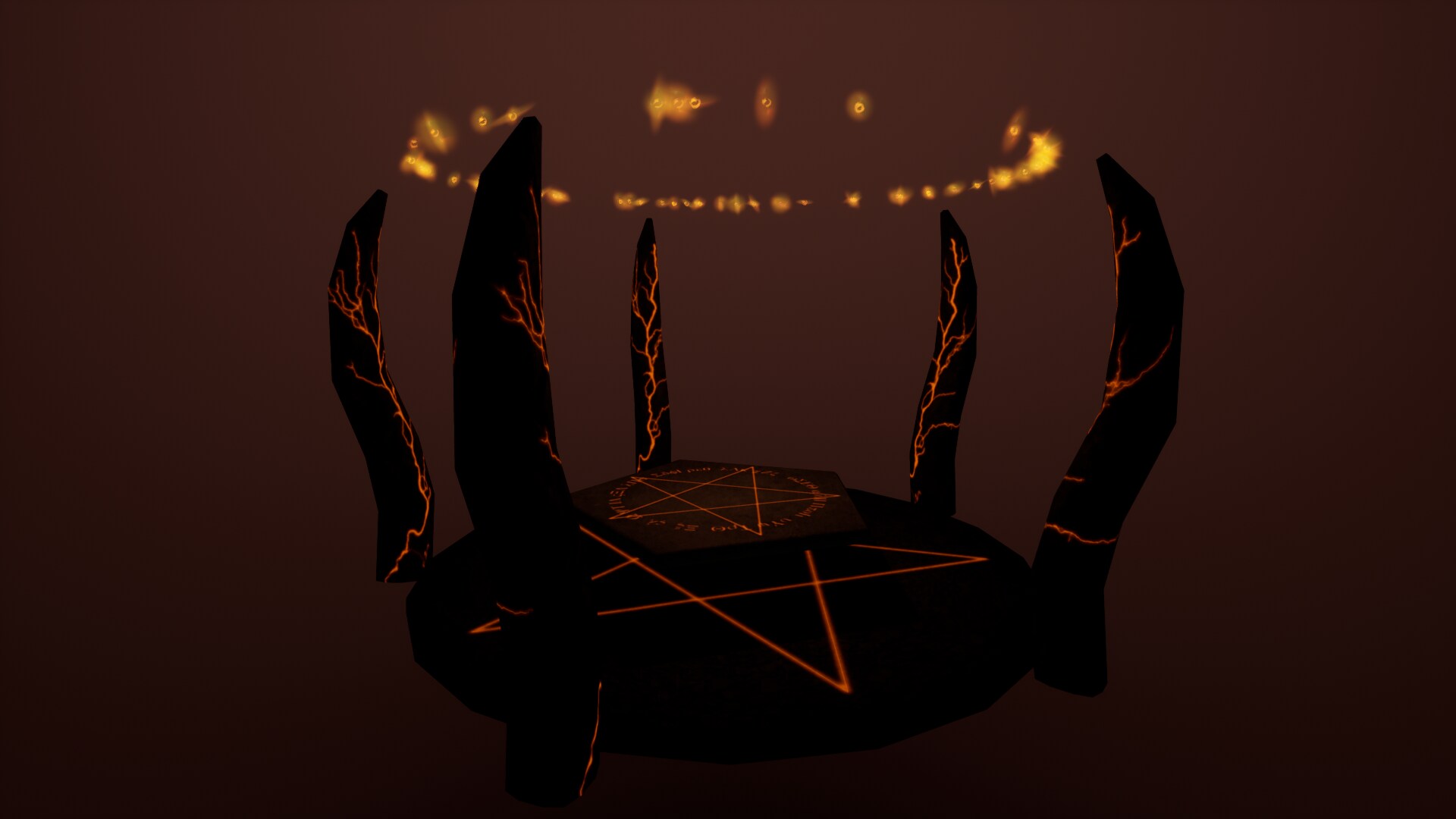 Demonic Altar in Props UE Marketplace