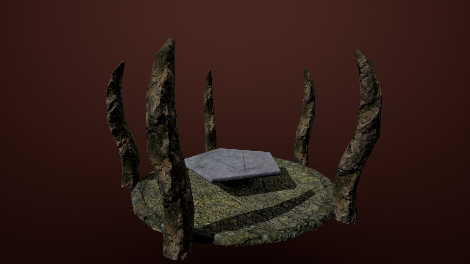 Demonic Altar in Props UE Marketplace