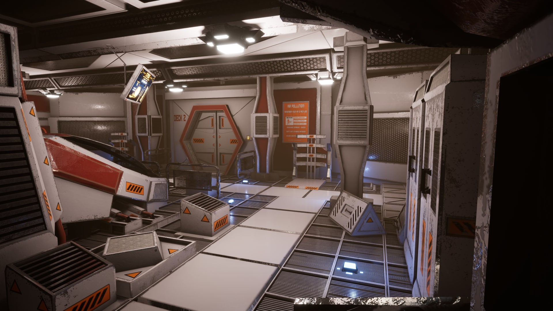 Retro Modular Sci Fi Environment Kit Bash In Environments Ue Marketplace