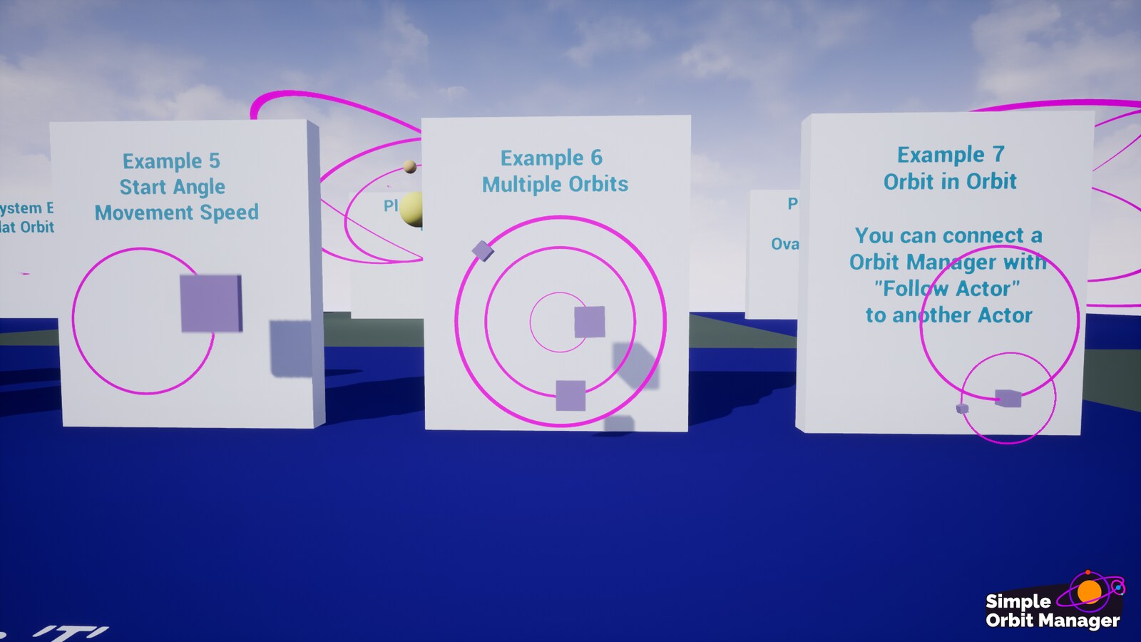 Simple Orbit Manager in Blueprints - UE Marketplace