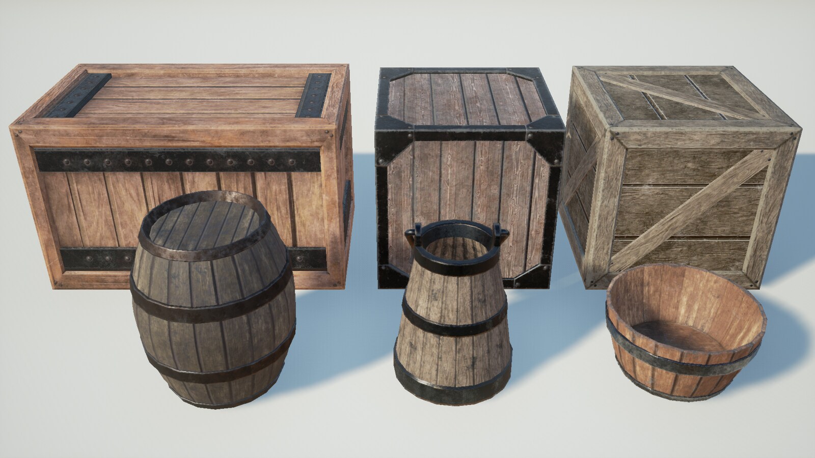 Wooden Props in Props UE Marketplace