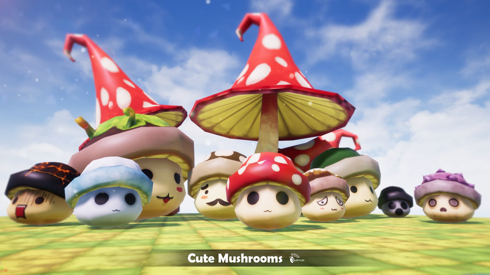 Cute Mushrooms