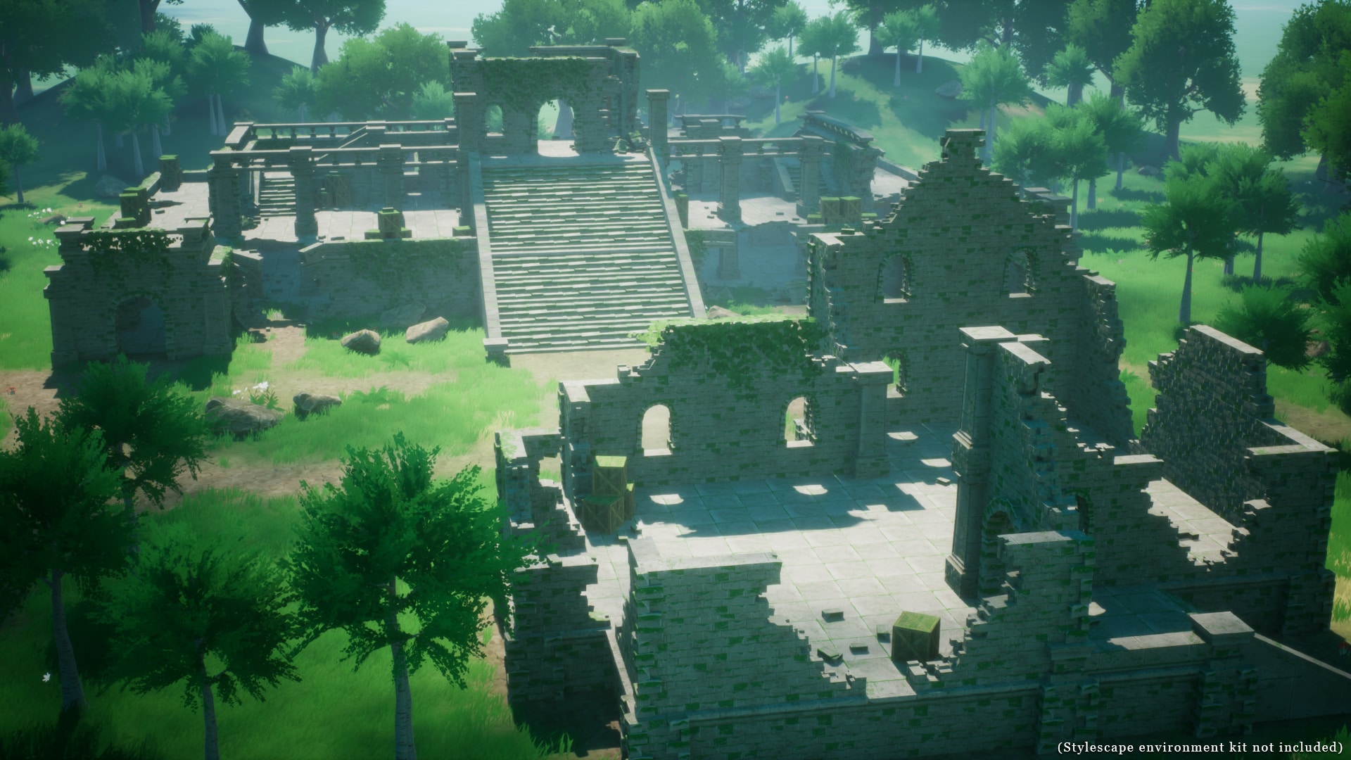 FREE Asset 4 27 4 26 Stylescape Ruins Asset Leaks