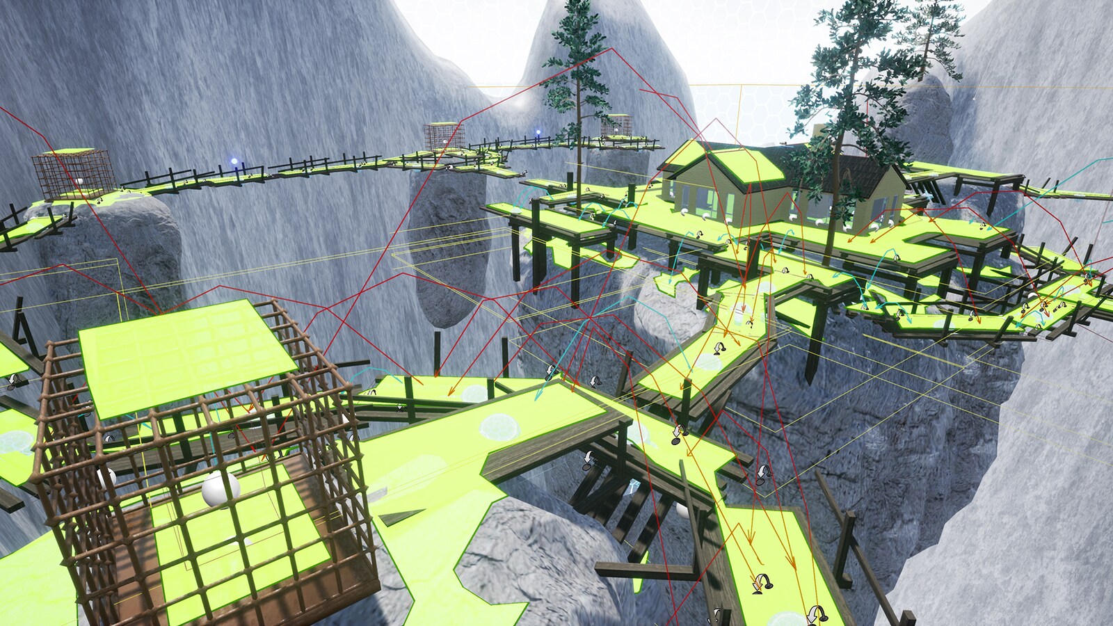 Multiplayer Survival Template with Destructible Pack in Blueprints UE