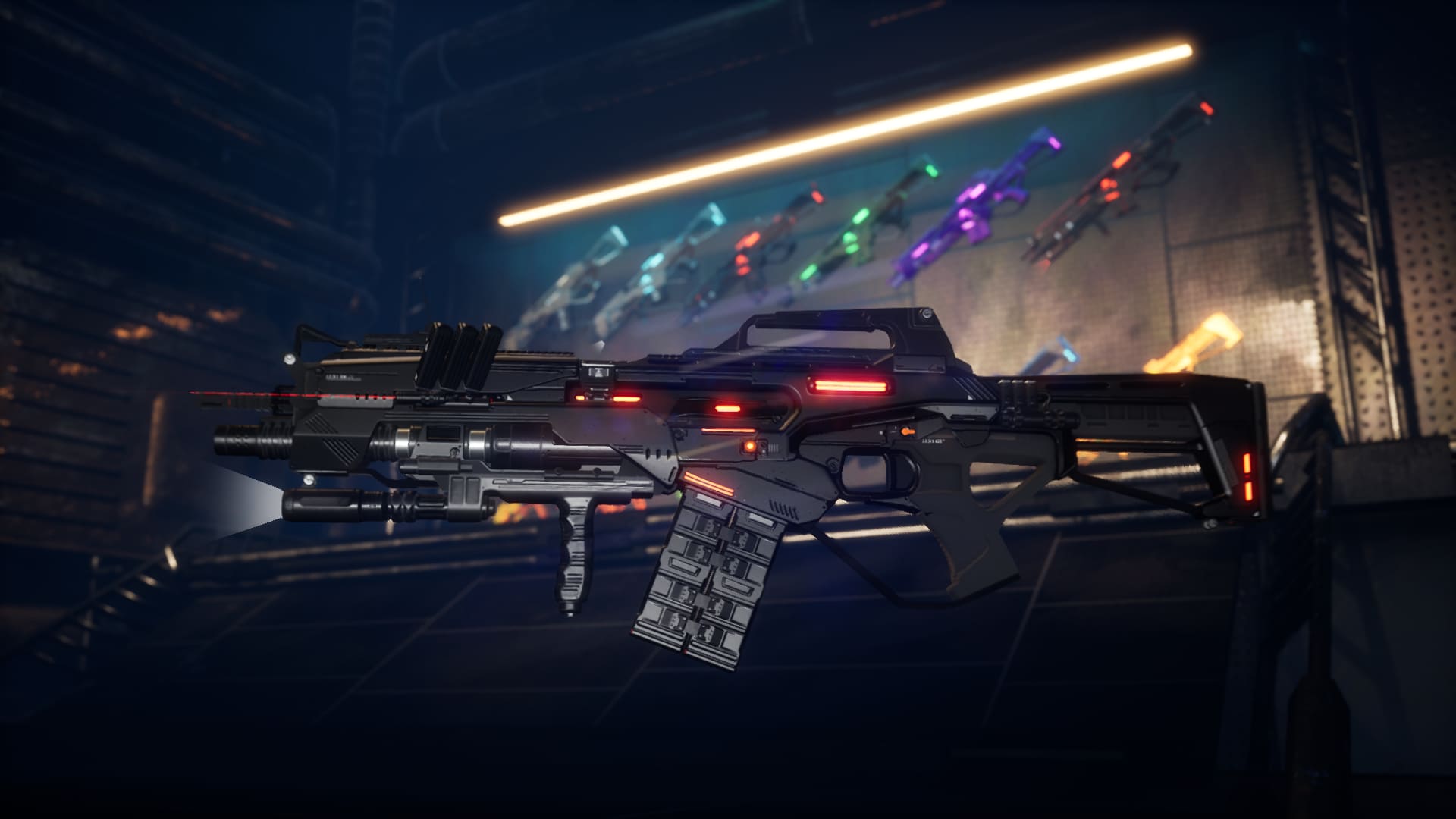 Sci Fi Assault Rifle