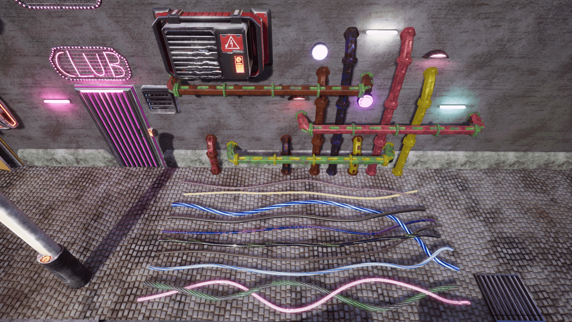 SciFi Crime Scene in Environments UE Marketplace