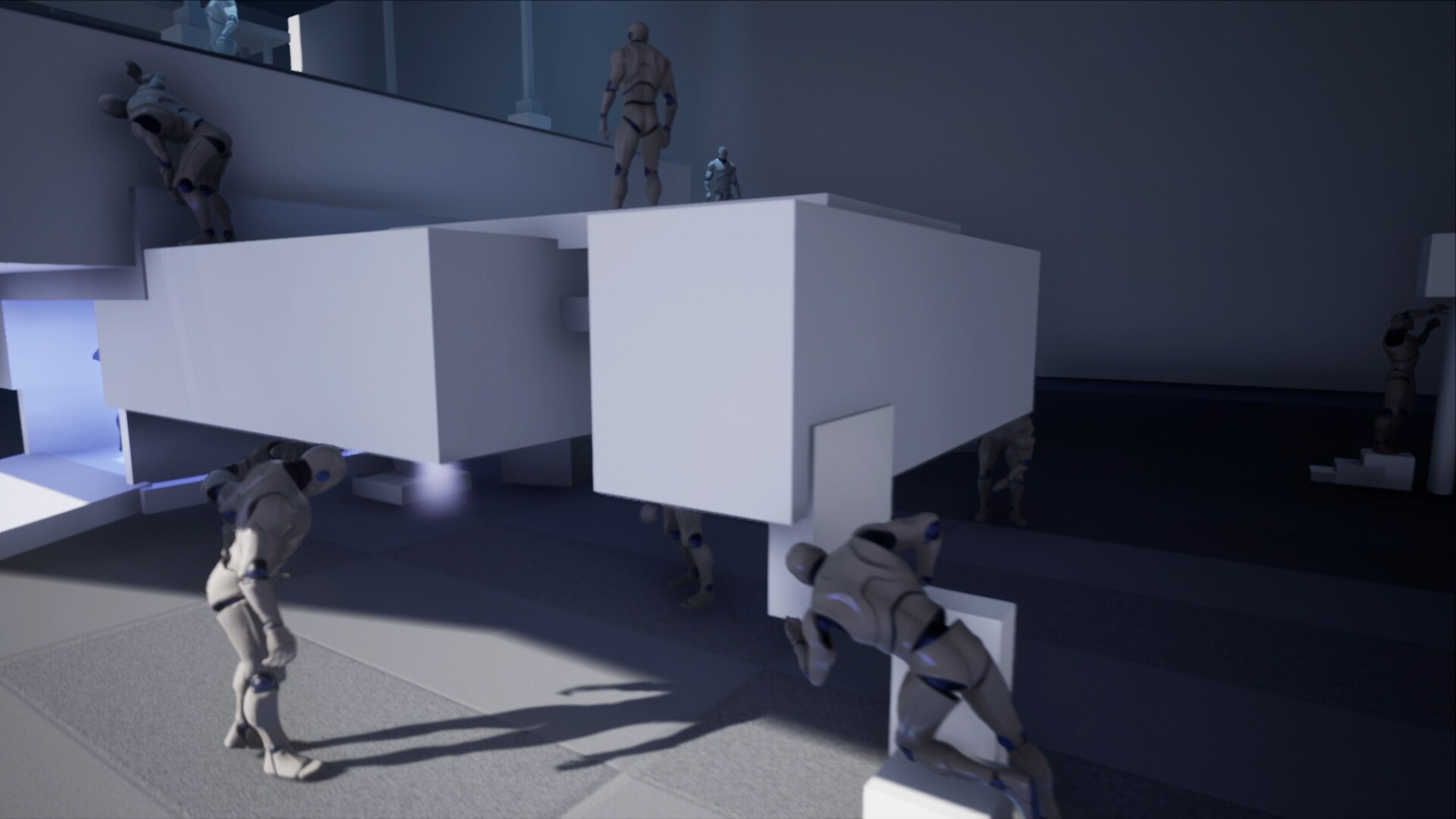 Sci-fi Worker Animset