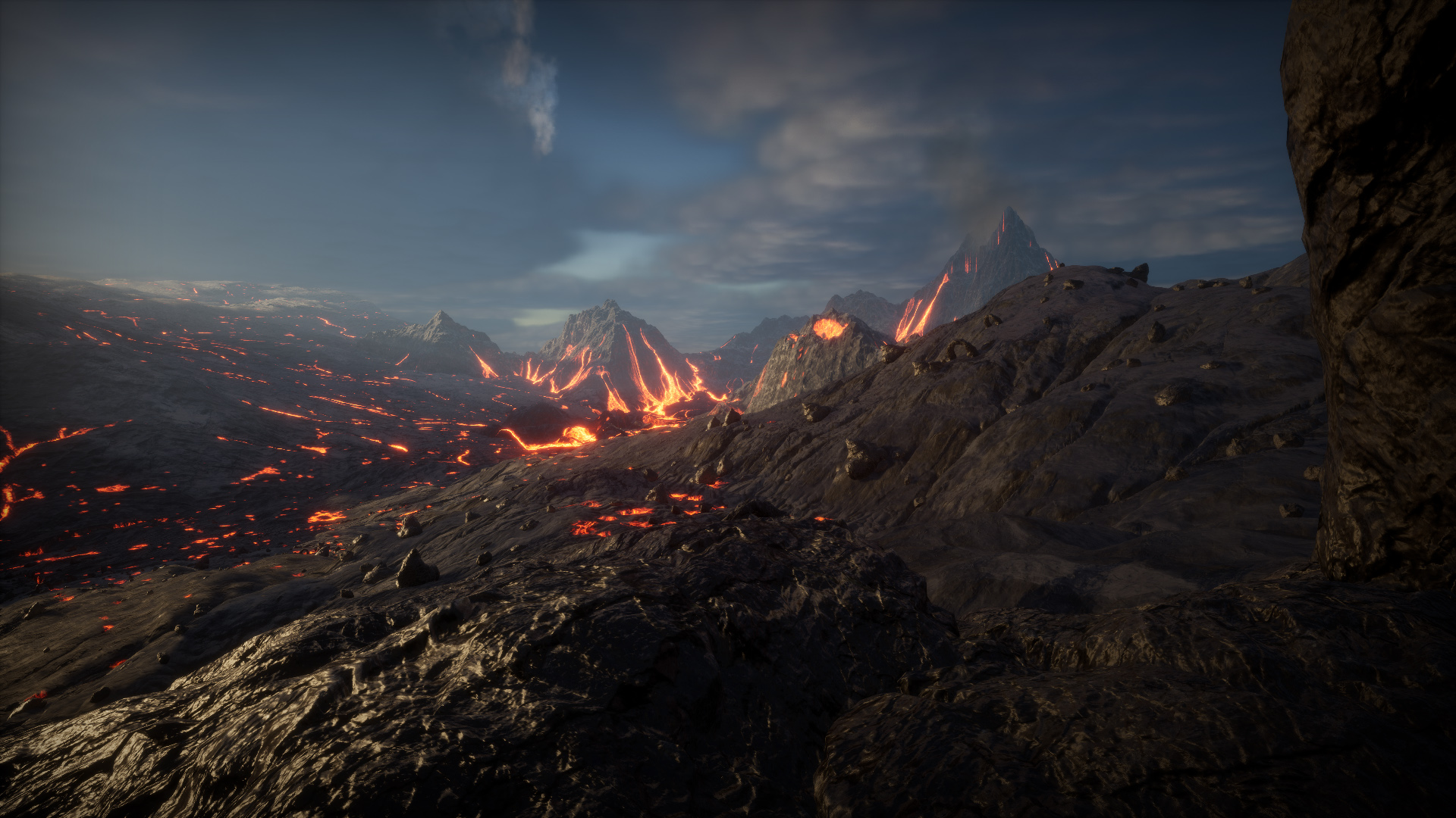 8K Volcano Landscape Pack