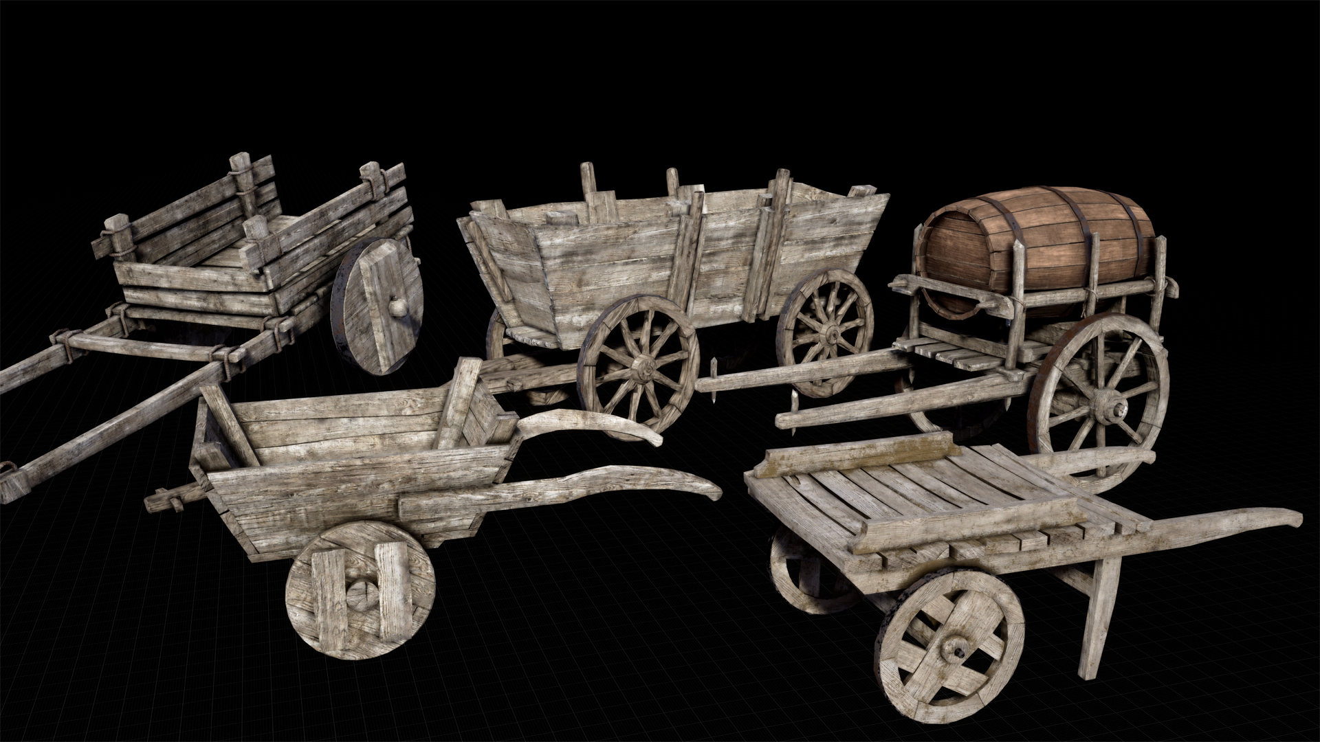 Medieval Town Props vol. 01