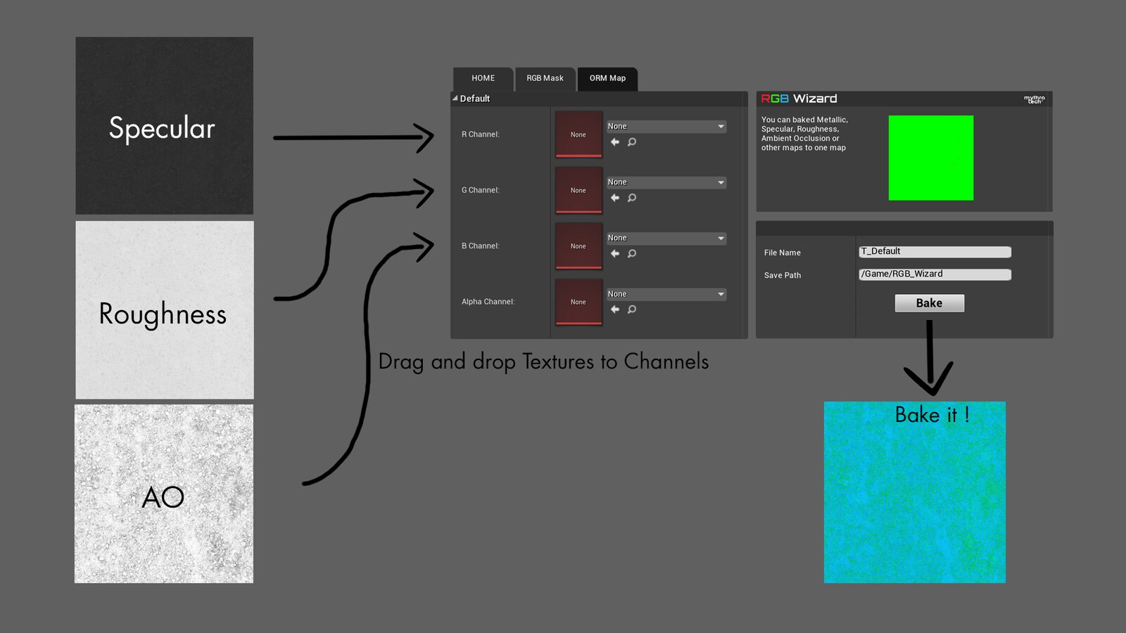 RGB Wizard in Blueprints - UE Marketplace