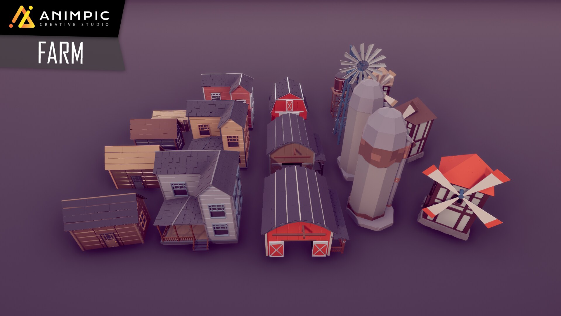 POLY Farm in Environments UE Marketplace