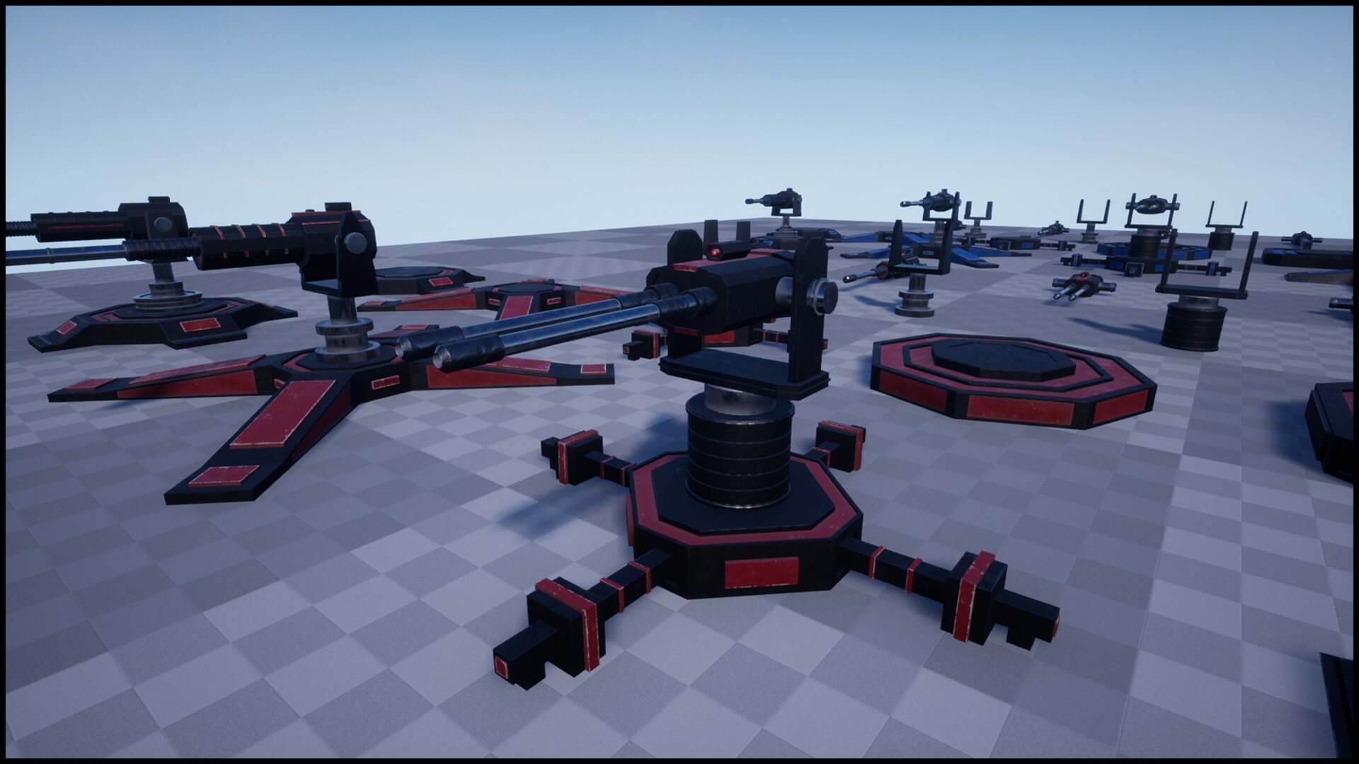 Sci-Fi Kingdom - Modular Turrets in Props - UE Marketplace