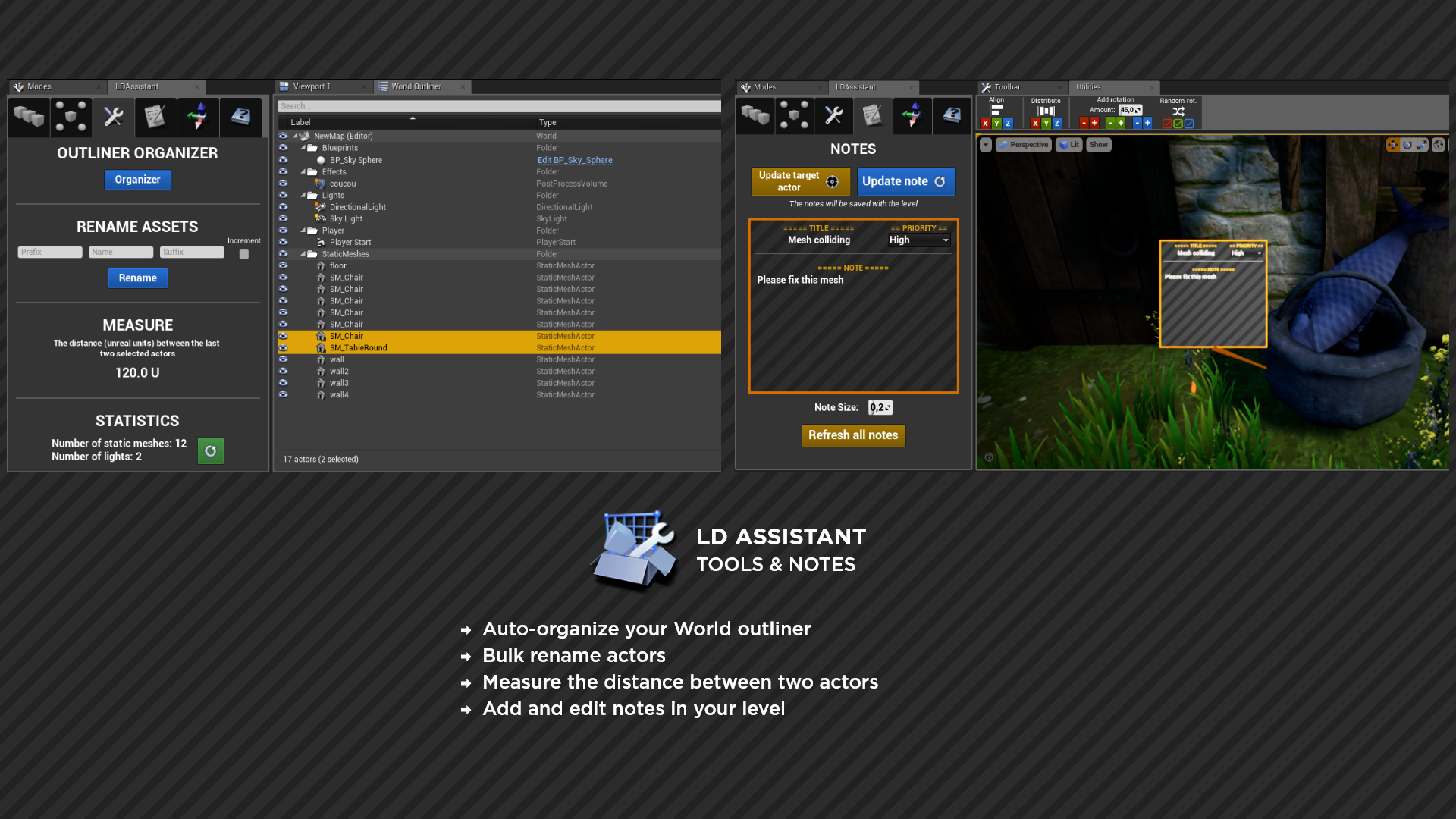 LEVEL DESIGN ASSISTANT DEMO