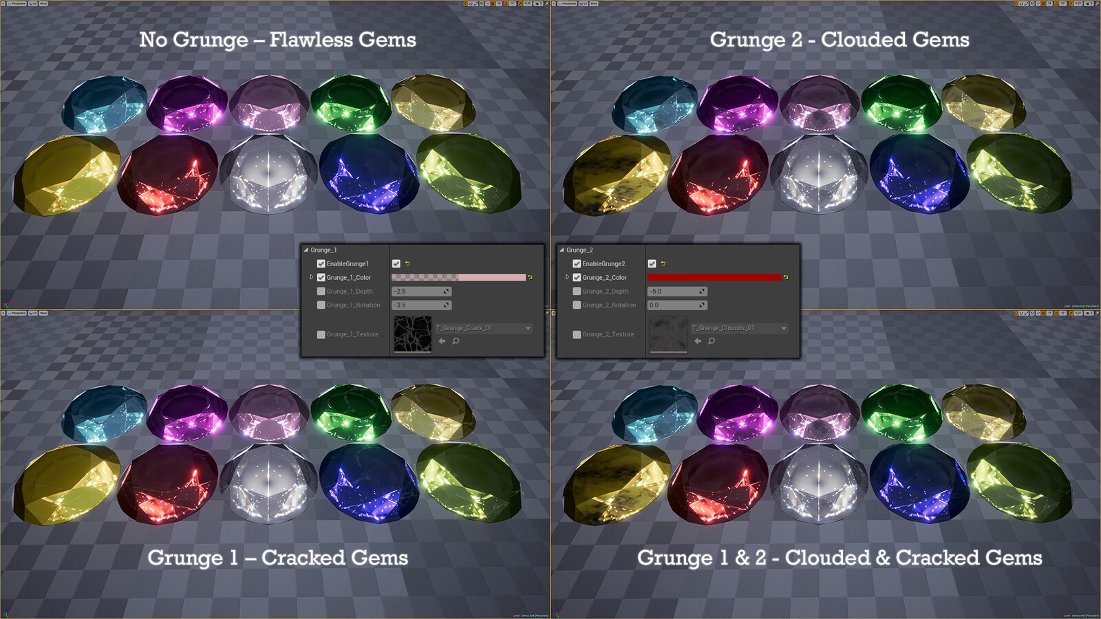 Diamonds Pack in Props UE Marketplace