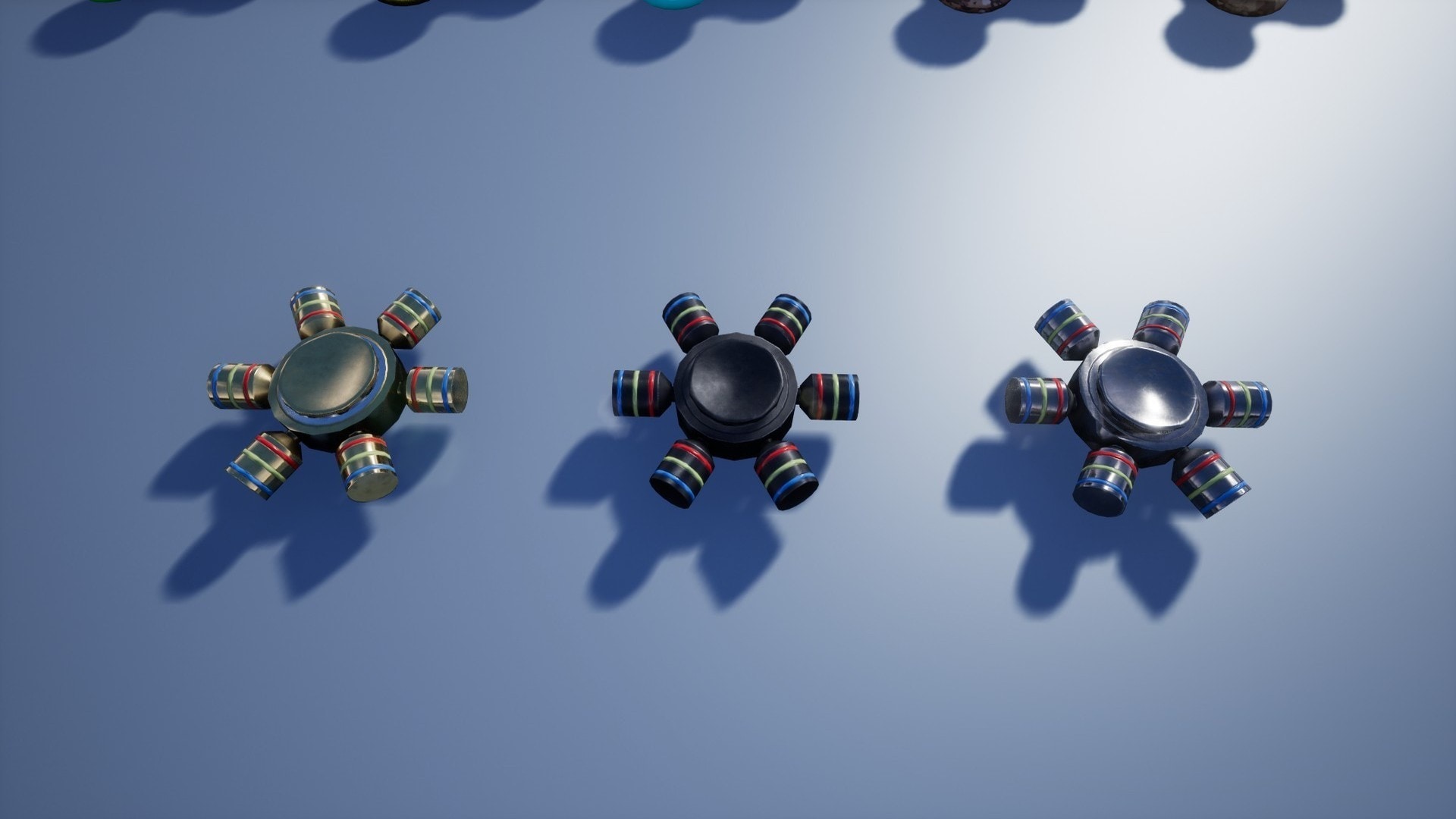 Animated Fidget Spinners in Props - UE Marketplace