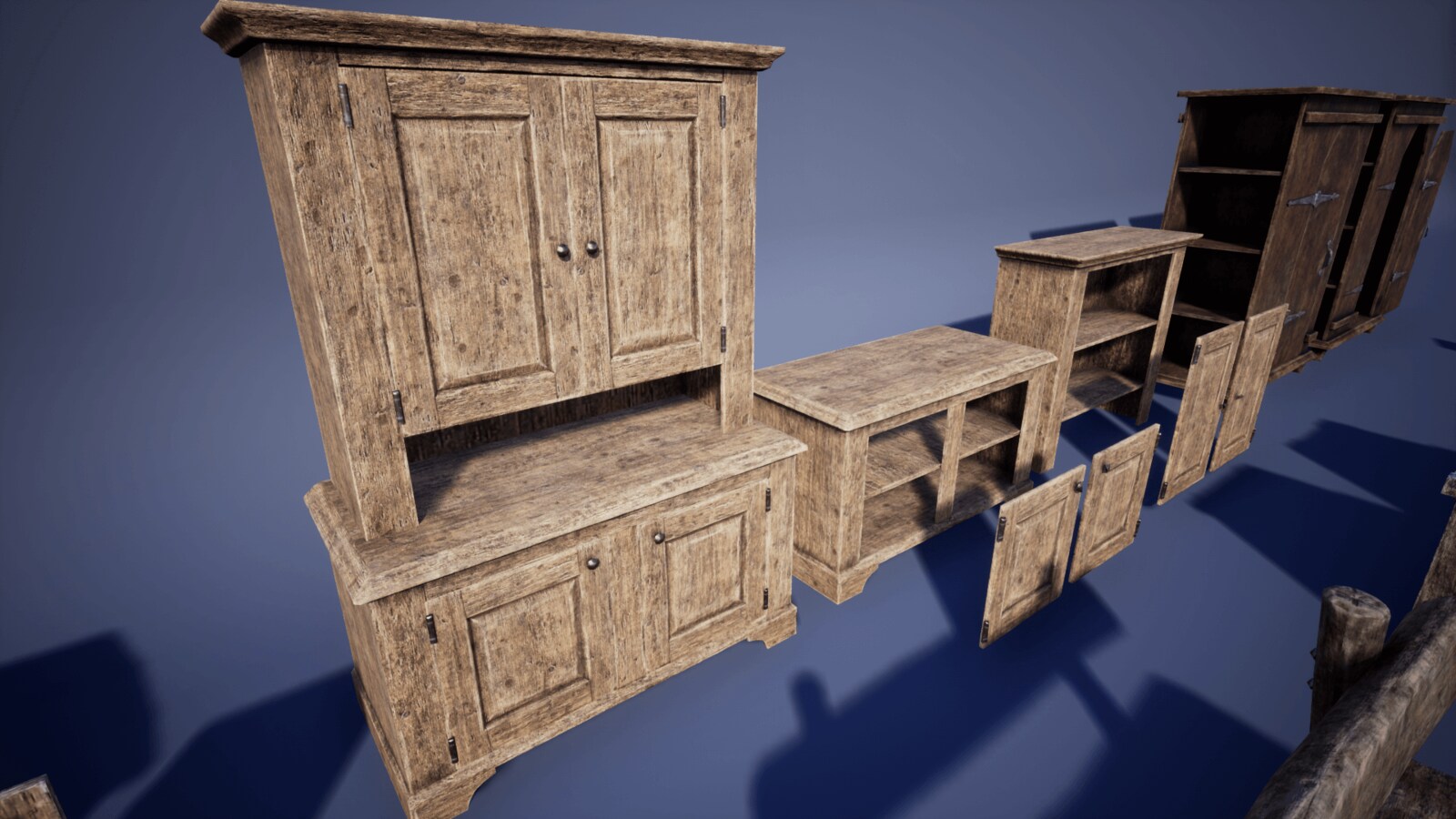 Medieval Furniture in Props UE Marketplace