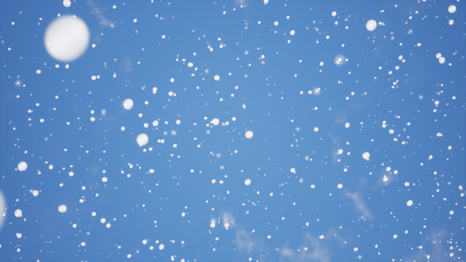 在visual effects中由soergame创建的snowfall vfx - 虚幻引擎4商城