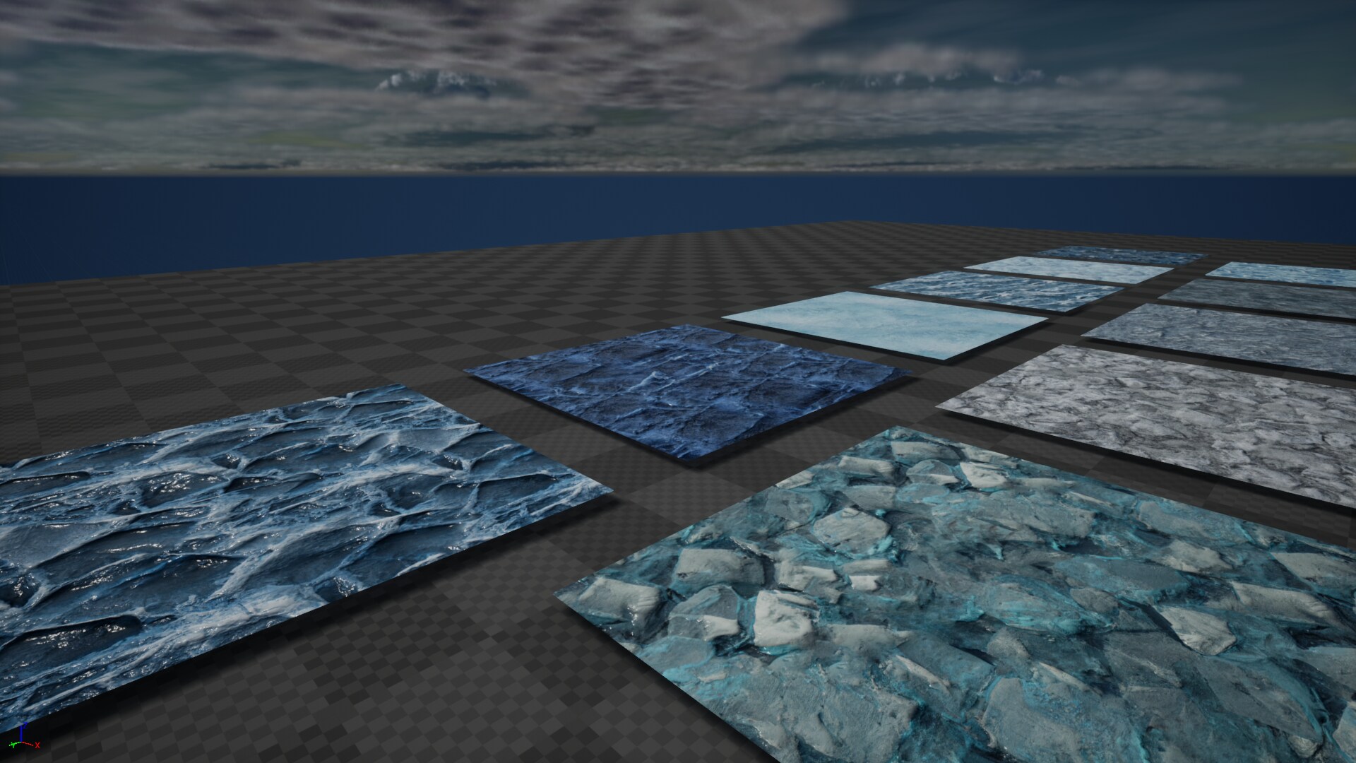 Ice texture pack in Materials UE Marketplace