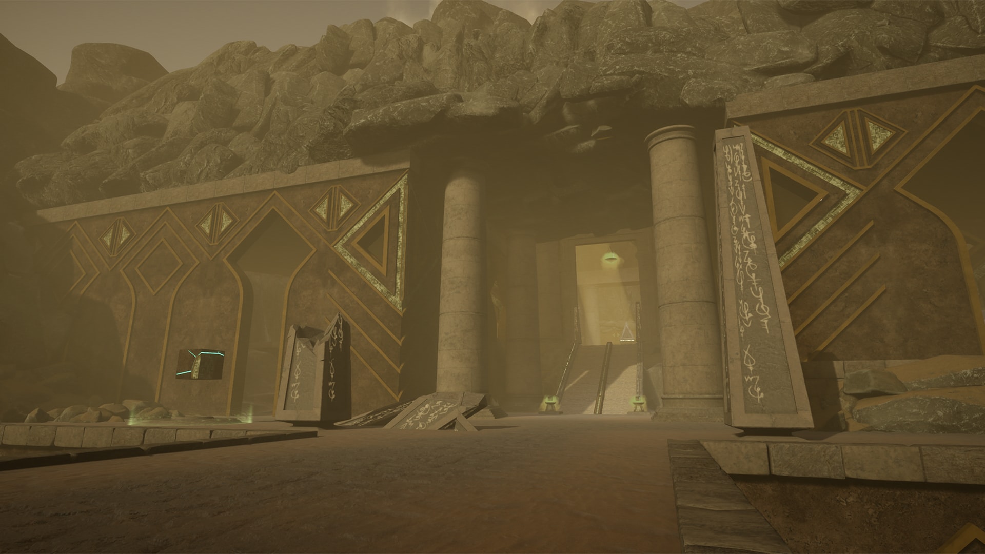 在环境创建的Dungeon Ancient Alien Temple - 虚幻引擎商城