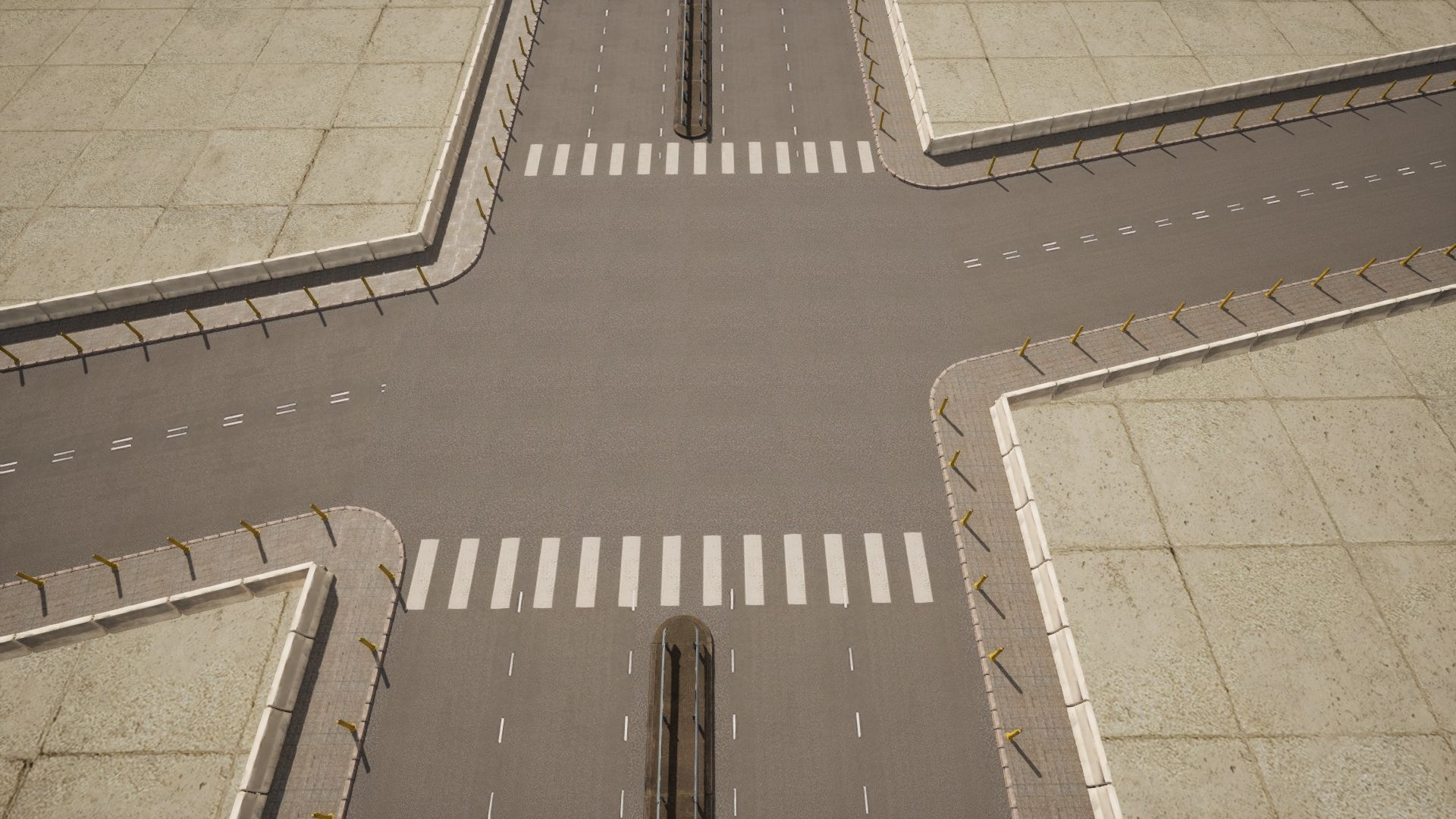 Roadacity, Road & Intersection Maker in Blueprints UE Marketplace