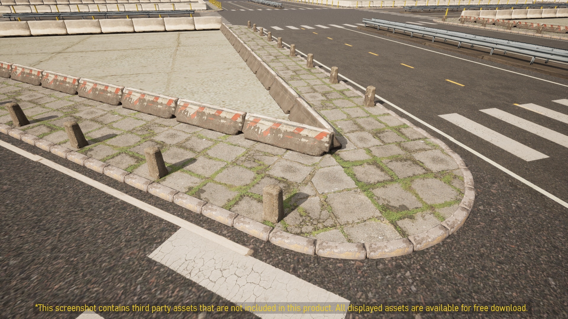 Roadacity, Road & Intersection Maker in Blueprints UE Marketplace