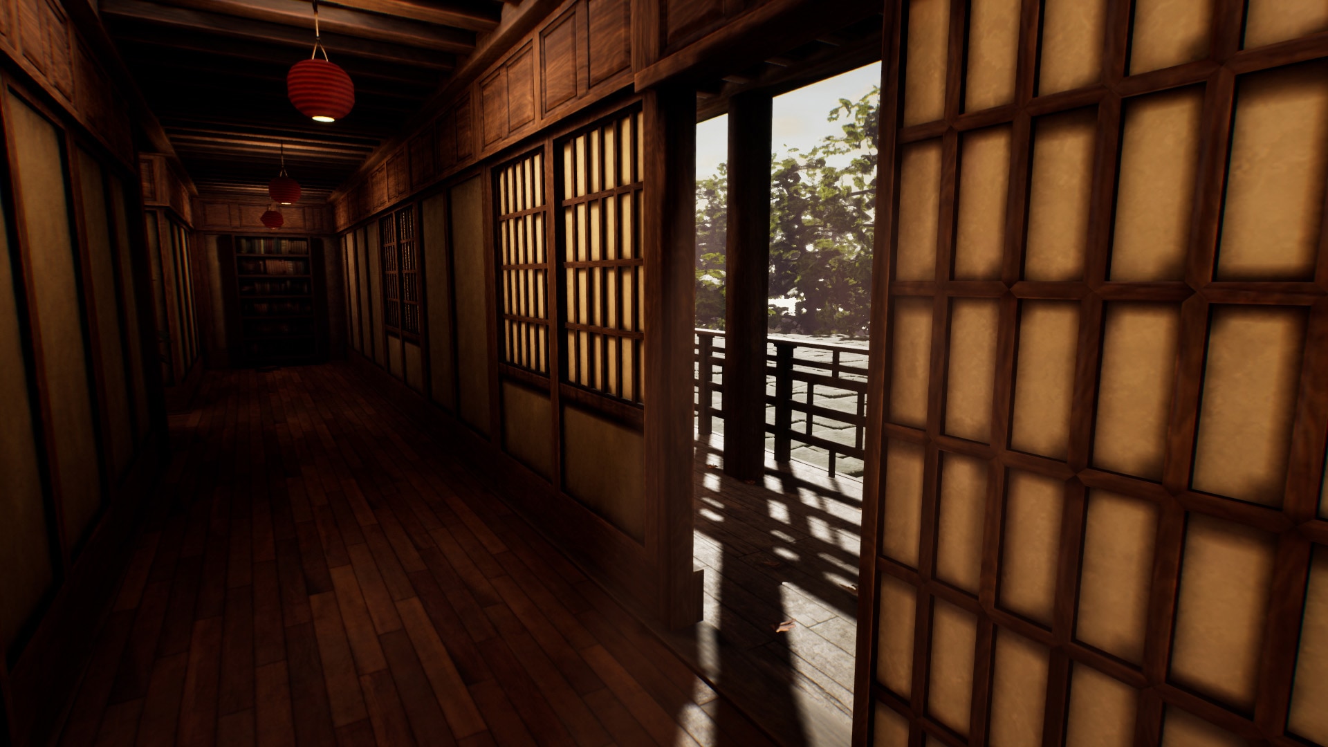 Japanese House and Foliage Environment Asset Pack in Environments UE