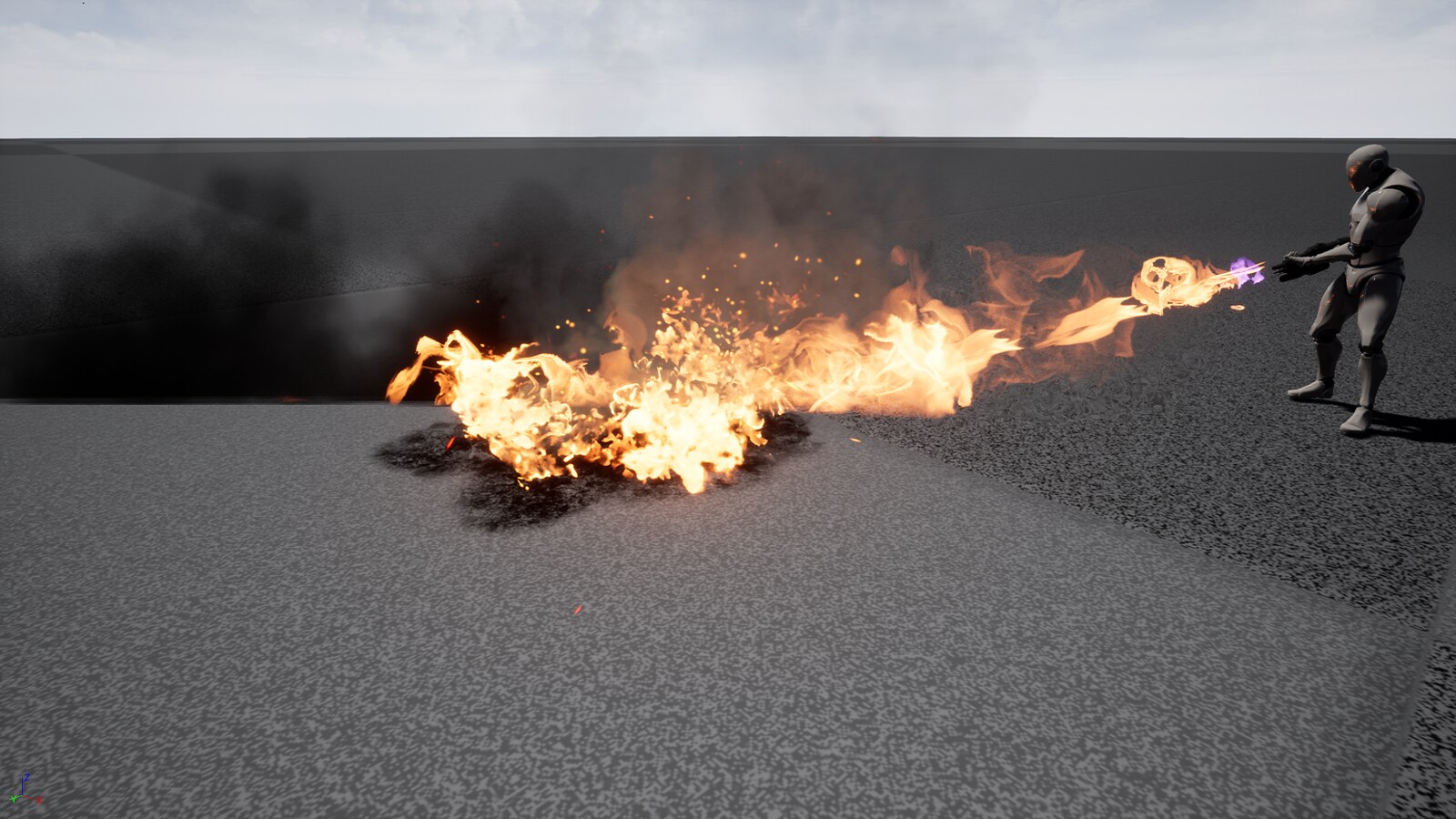 Flamethrower Multiplayer Ready in Blueprints - UE Marketplace
